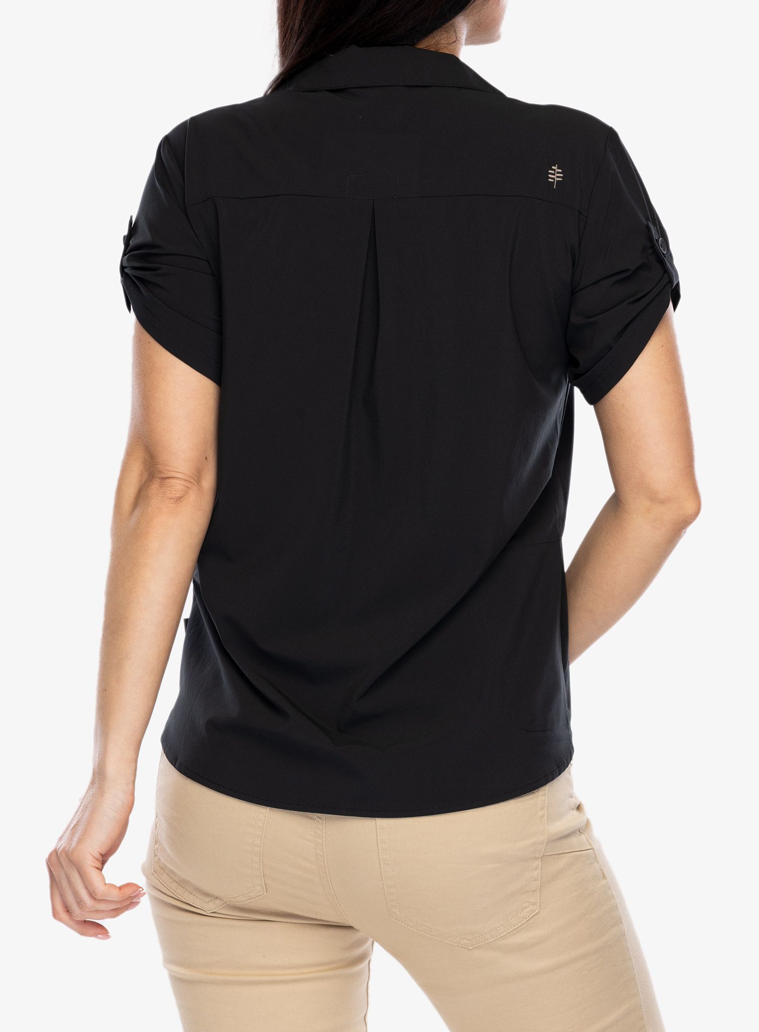 Dámská turistická košile Royal Robbins Spotless Evolution Meadow SS - jet black