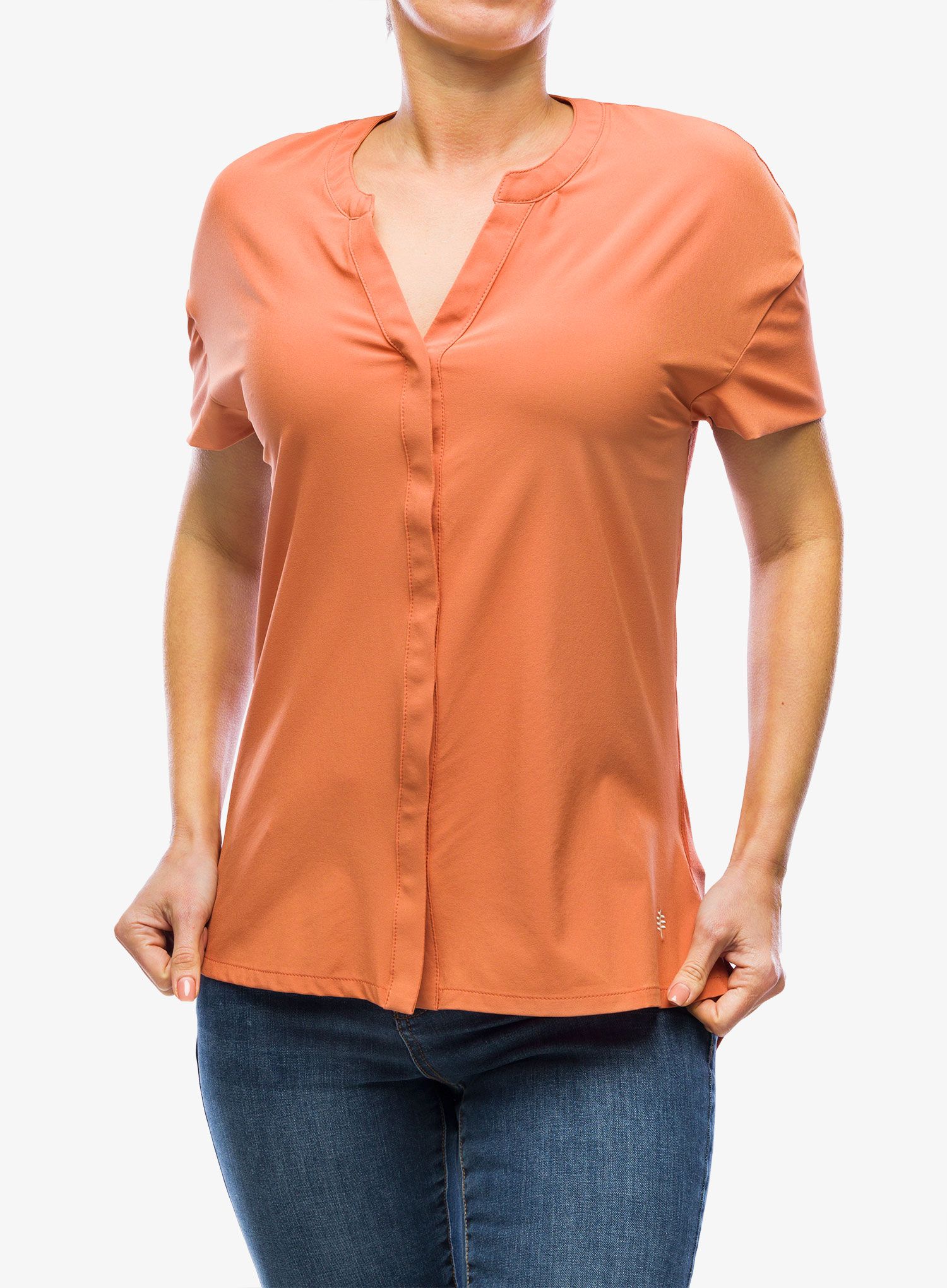 Dámská košile Royal Robbins Spotless Evolution S/S - aragon