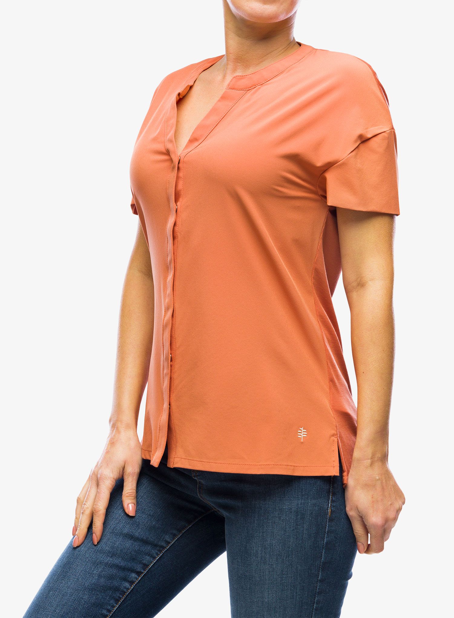 Dámská košile Royal Robbins Spotless Evolution S/S - aragon