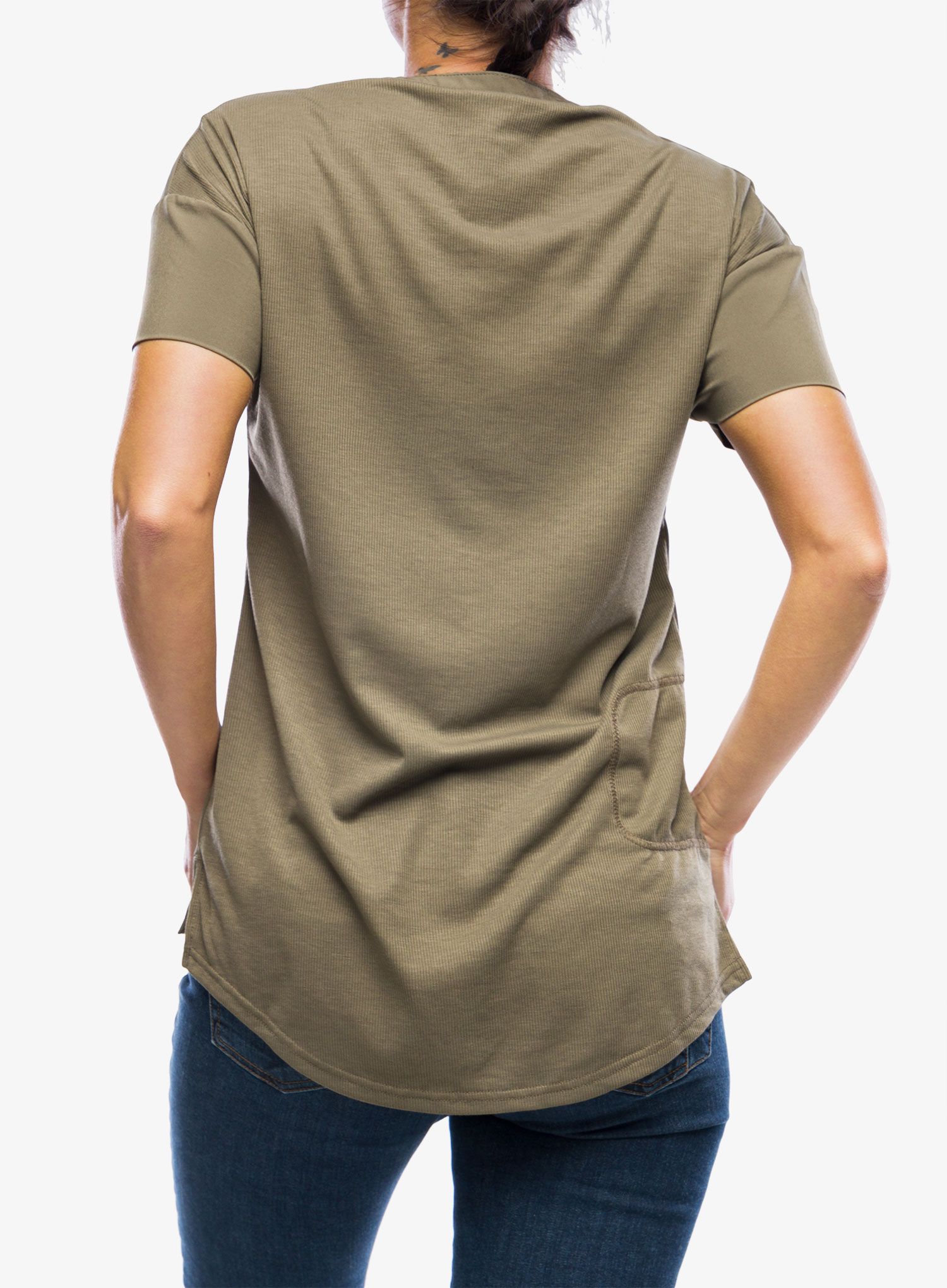 Dámská košile Royal Robbins Spotless Evolution S/S - everglade