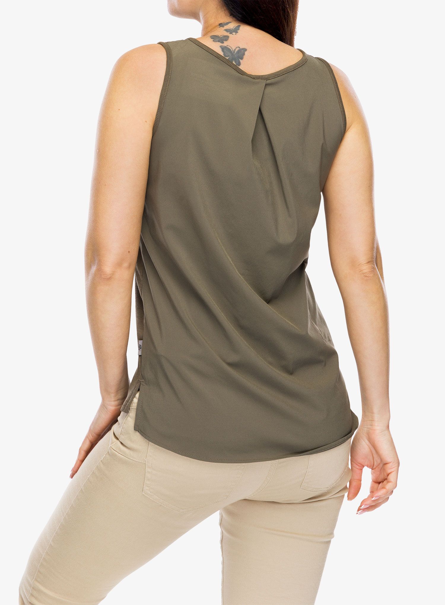 Dámský top Royal Robbins Spotless Evolution Tank - everglade