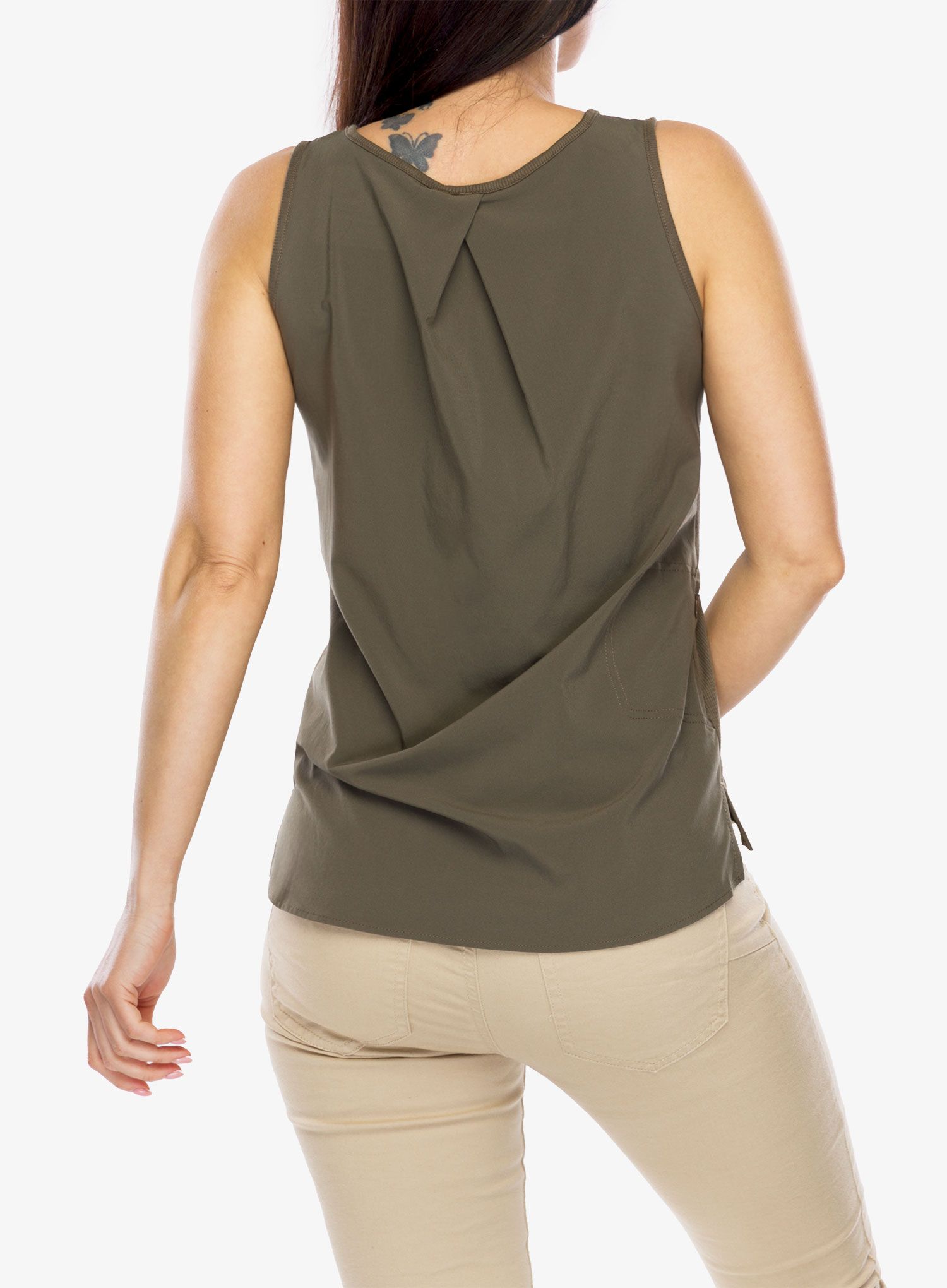 Dámský top Royal Robbins Spotless Evolution Tank - everglade