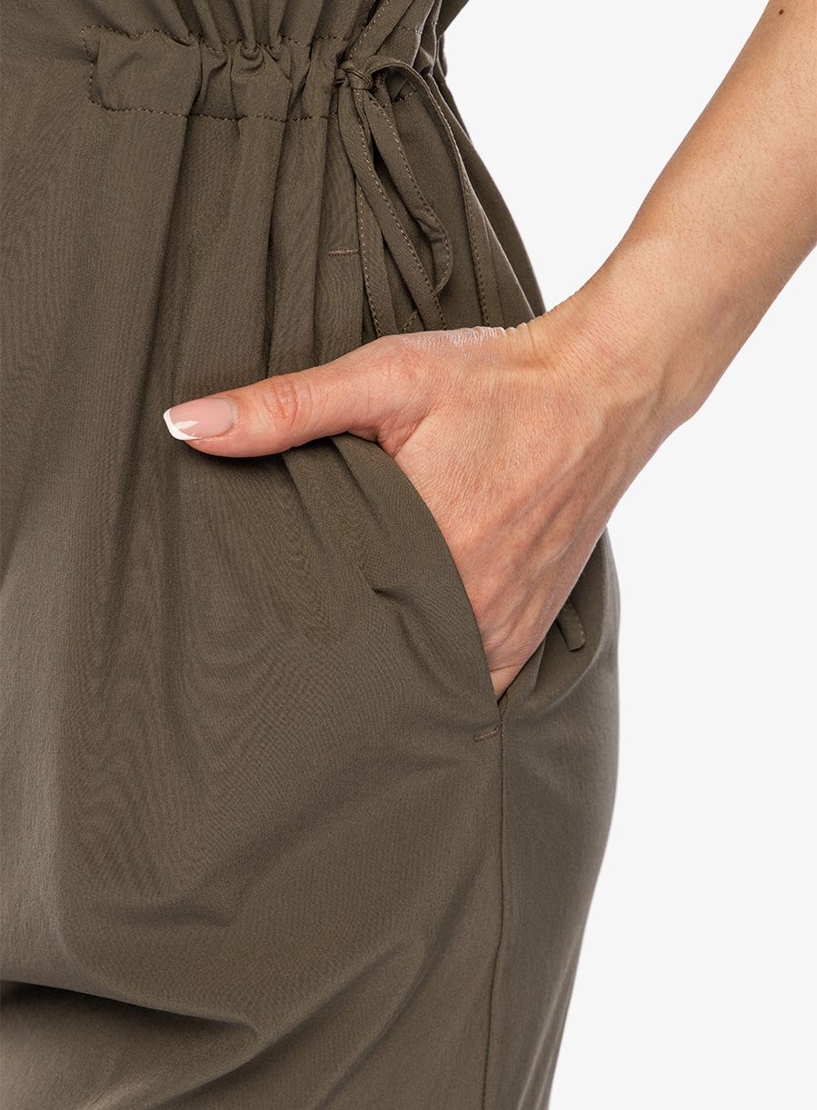 Turistické šaty Royal Robbins Spotless Traveler Dress S/S - everglade