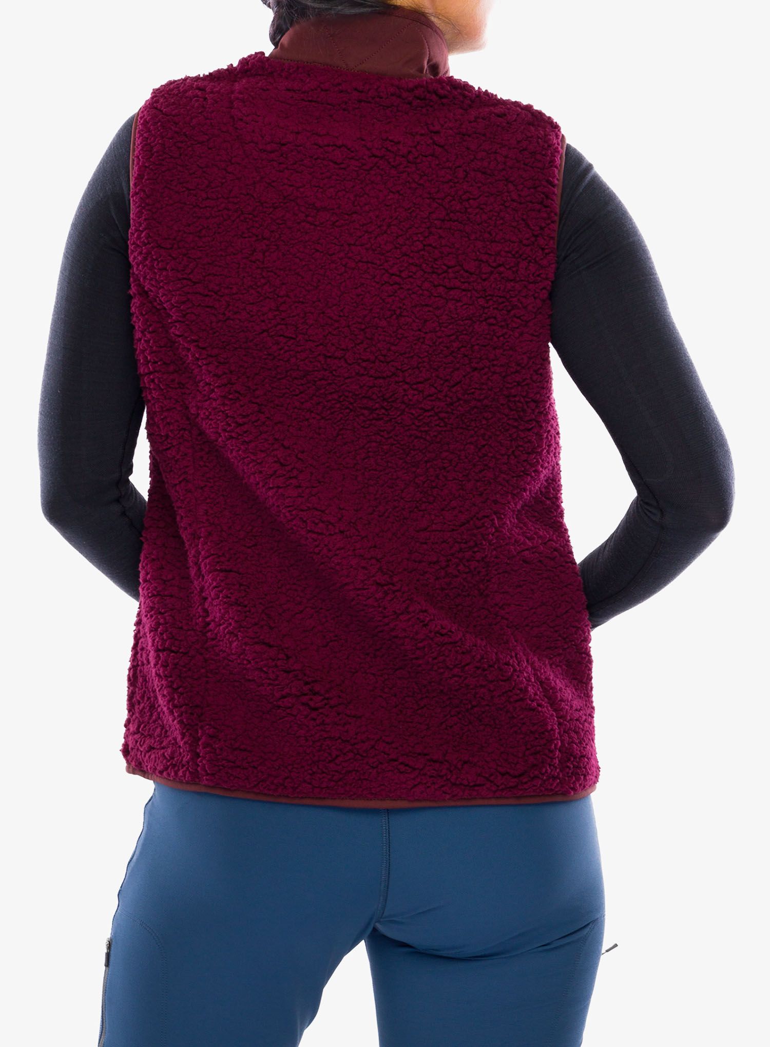 Vesta dámská Royal Robbins Urbanesque Vest - burnt grape