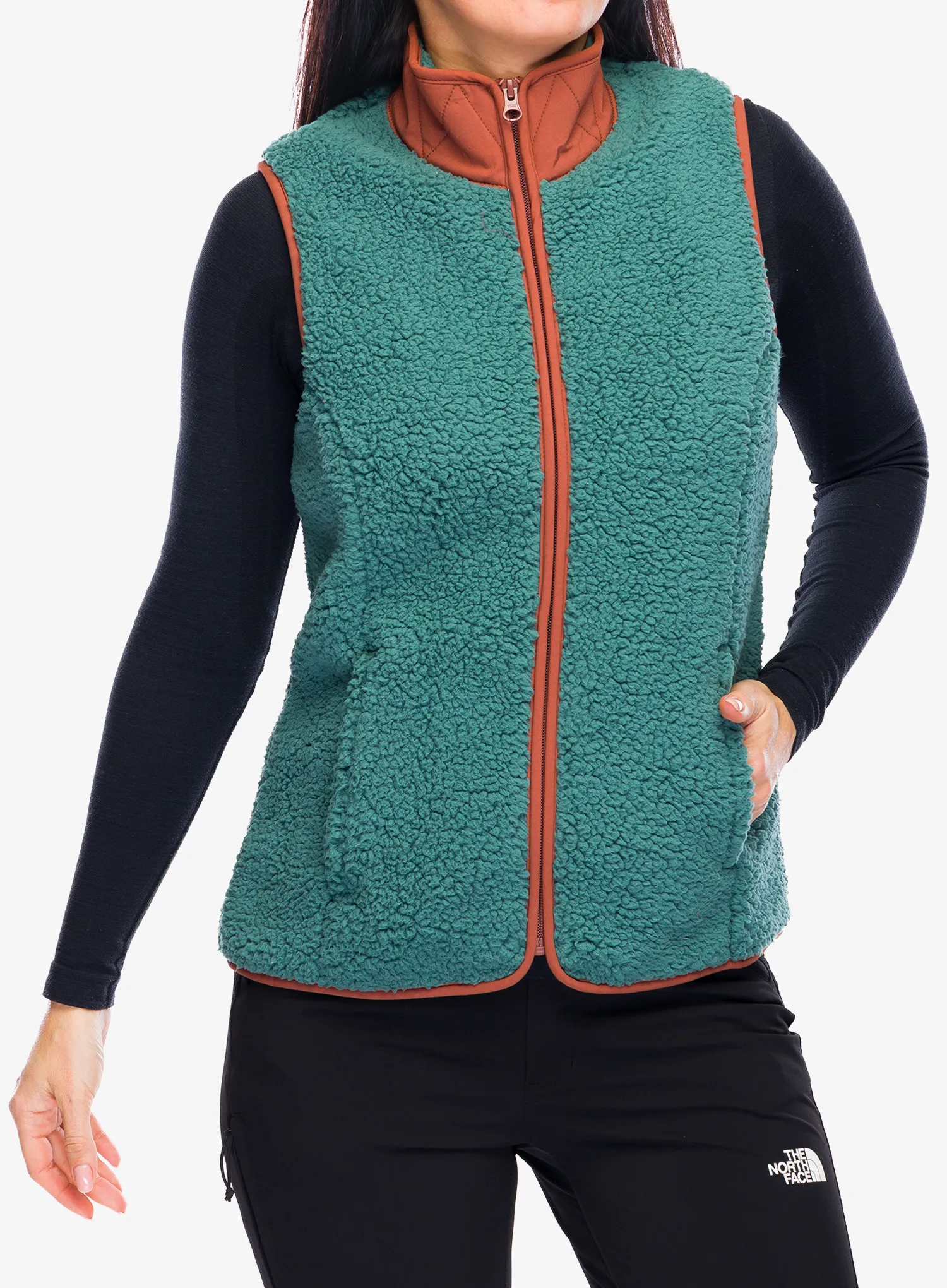 Vesta dámská Royal Robbins Urbanesque Vest - burnt grape