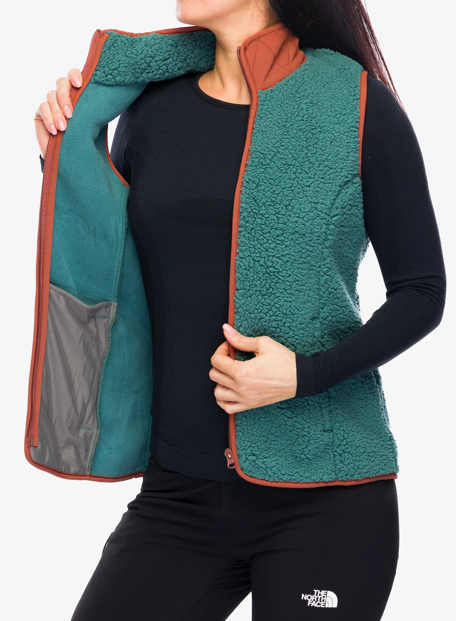 Vesta dámská Royal Robbins Urbanesque Vest - burnt grape
