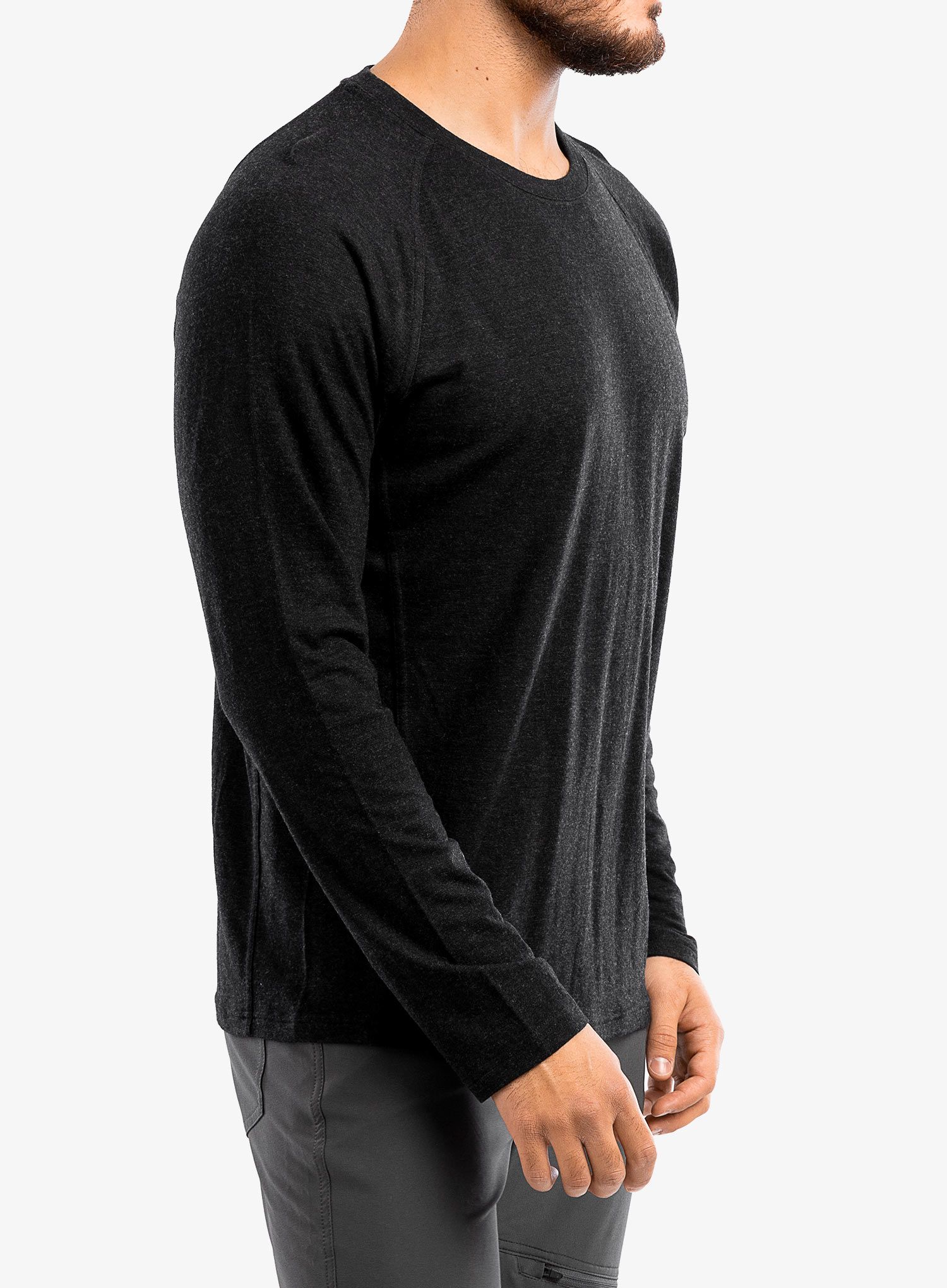 Funkční mikina Royal Robbins VentureLayer 200 LS - jet black htr