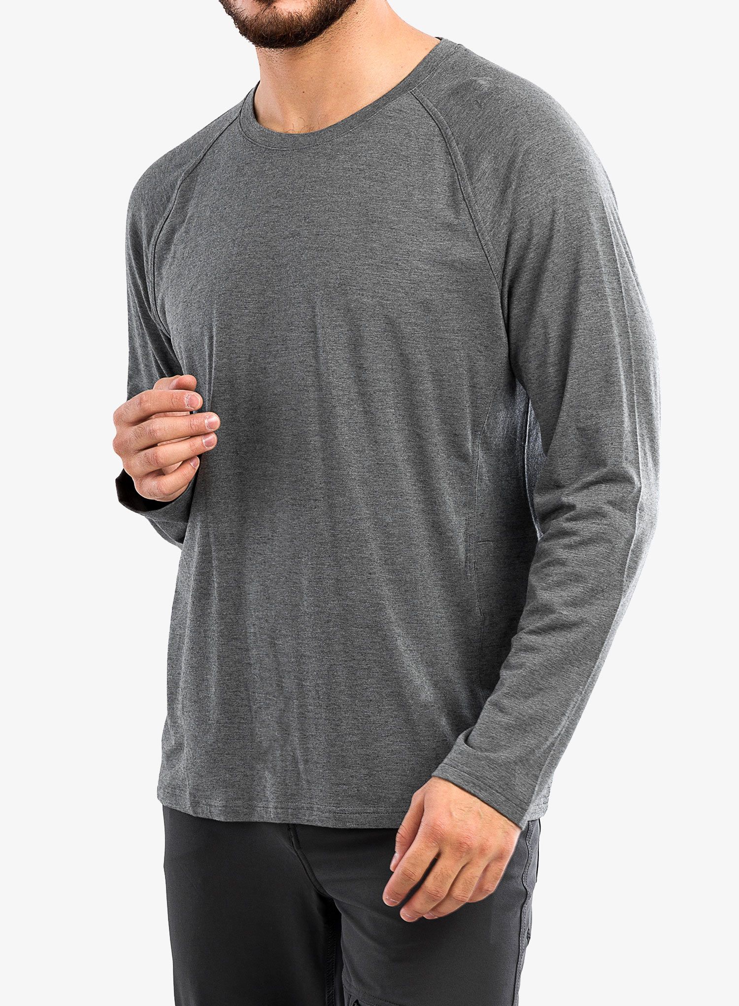 Funkční mikina Royal Robbins VentureLayer 200 LS - river rock htr