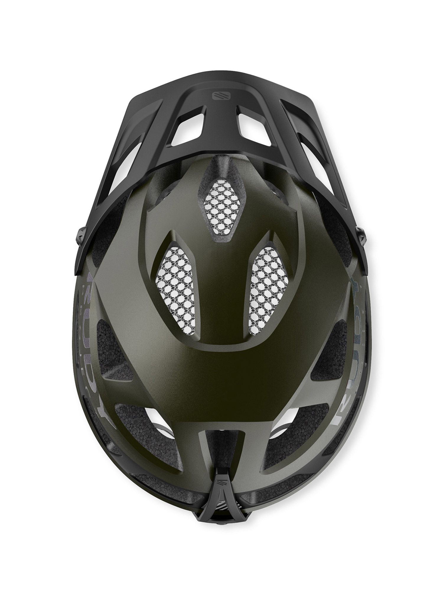 Enduro helma Rudy Project Protera+ - metal green/black matte