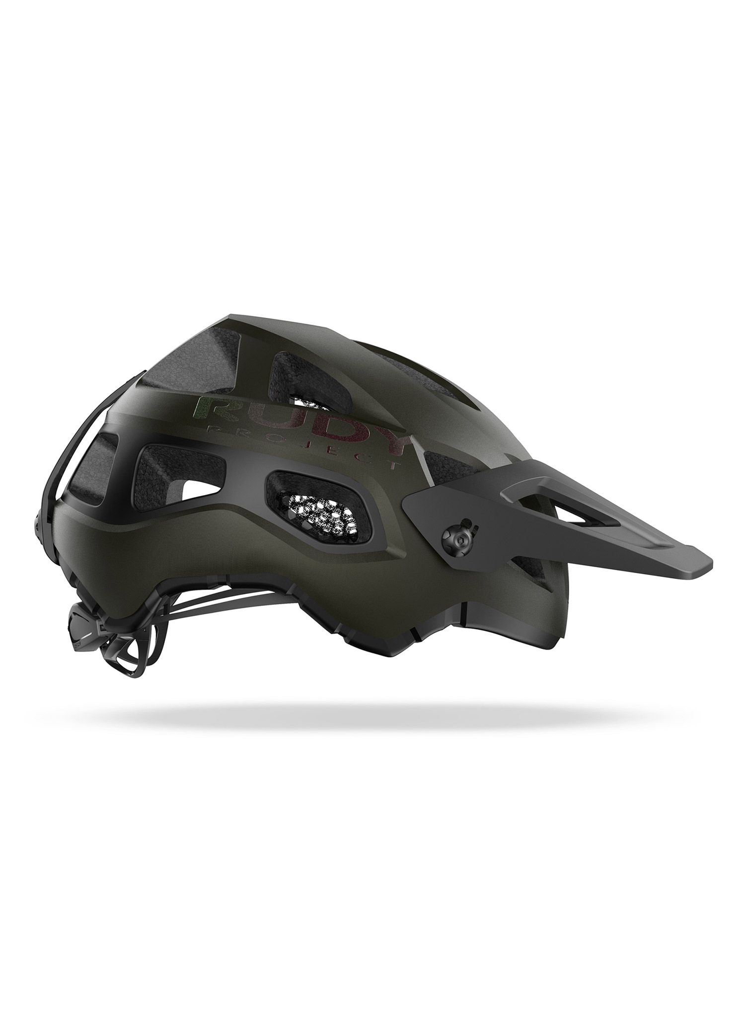 Enduro helma Rudy Project Protera+ - metal green/black matte