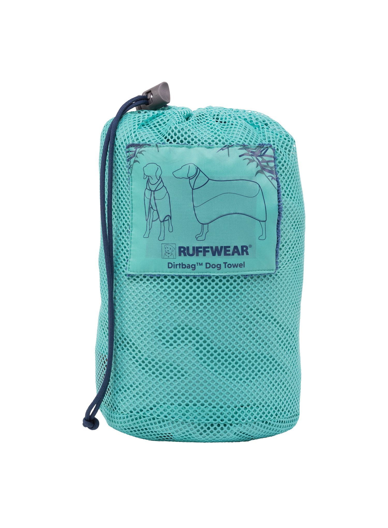 Ručník pro psa Ruffwear Dirtbag Dog Towel - aurora teal