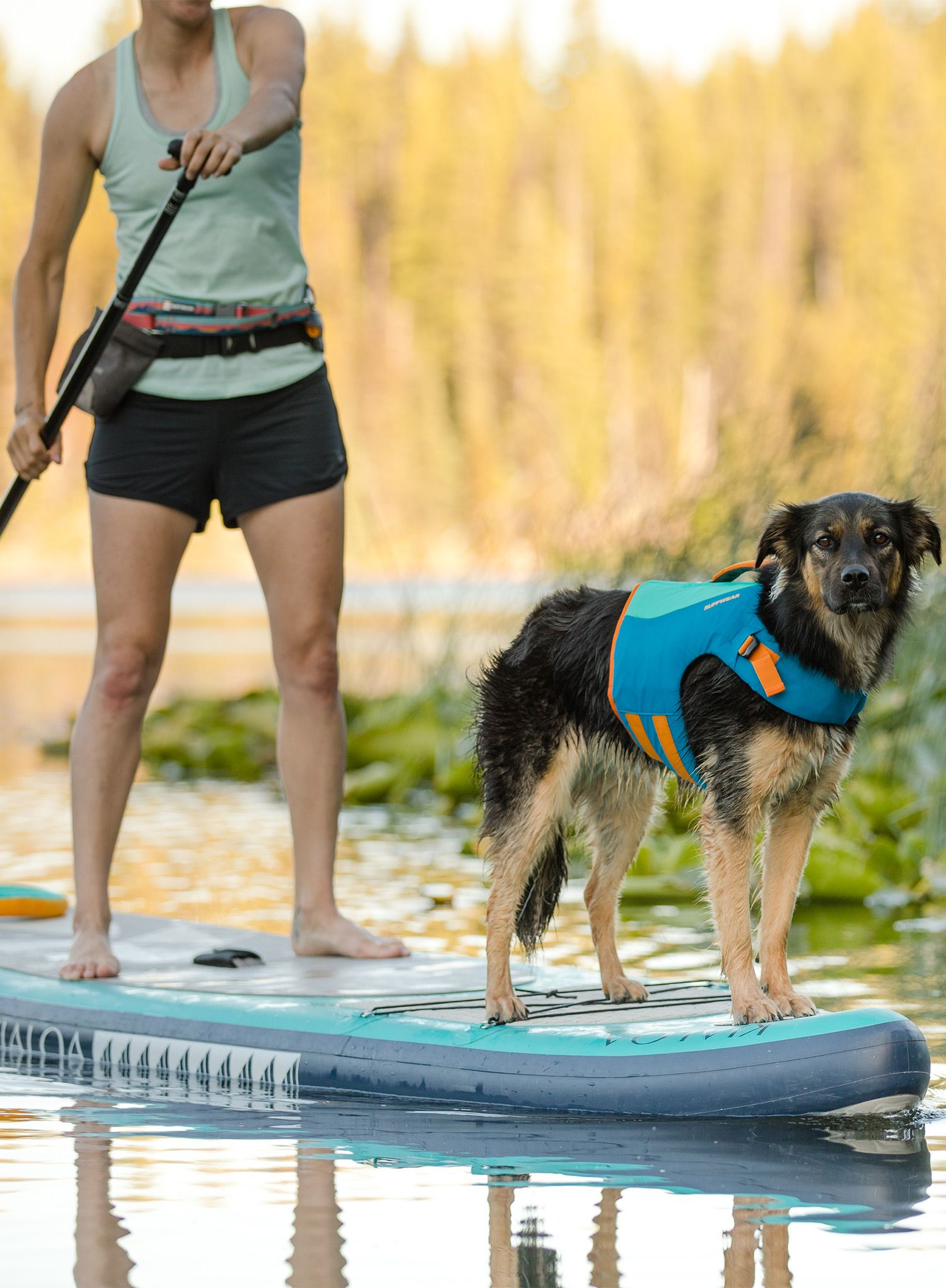 Záchranná vesta pro psa Ruffwear Float Coat Dog Life Jacket - blue dusk