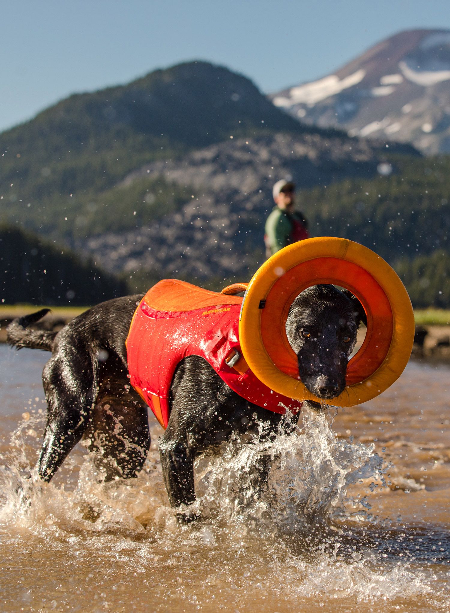 Záchranná vesta pro psa Ruffwear Float Coat - red sumac
