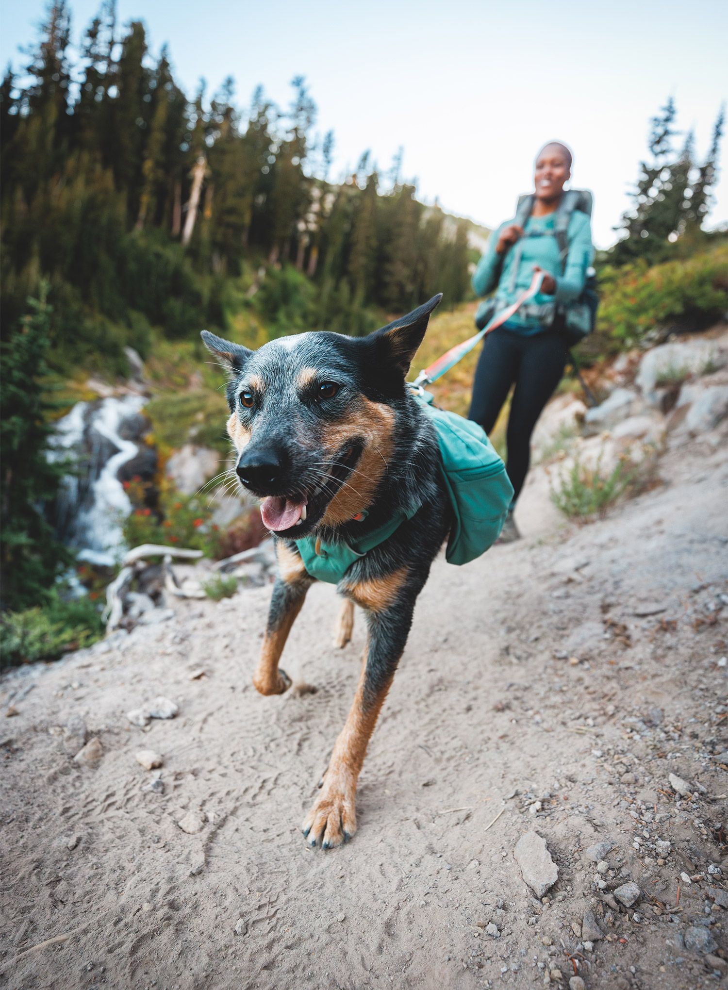 Batoh pro psa Ruffwear Front Range Day Pack - river rock green