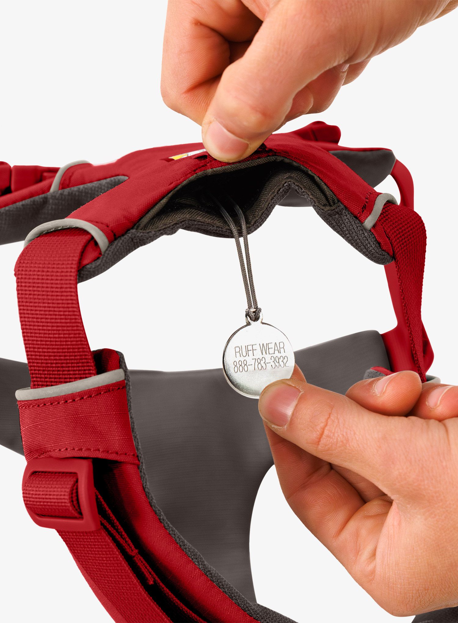 Postroj na psa Ruffwear Front Range Harness M - red canyon