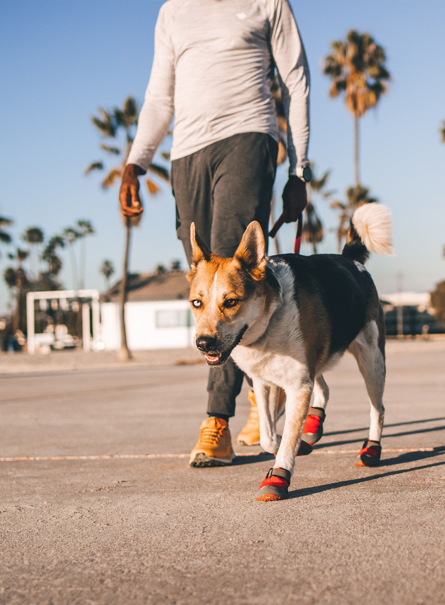 Boty pro psy Ruffwear Grip Trex - red sumac