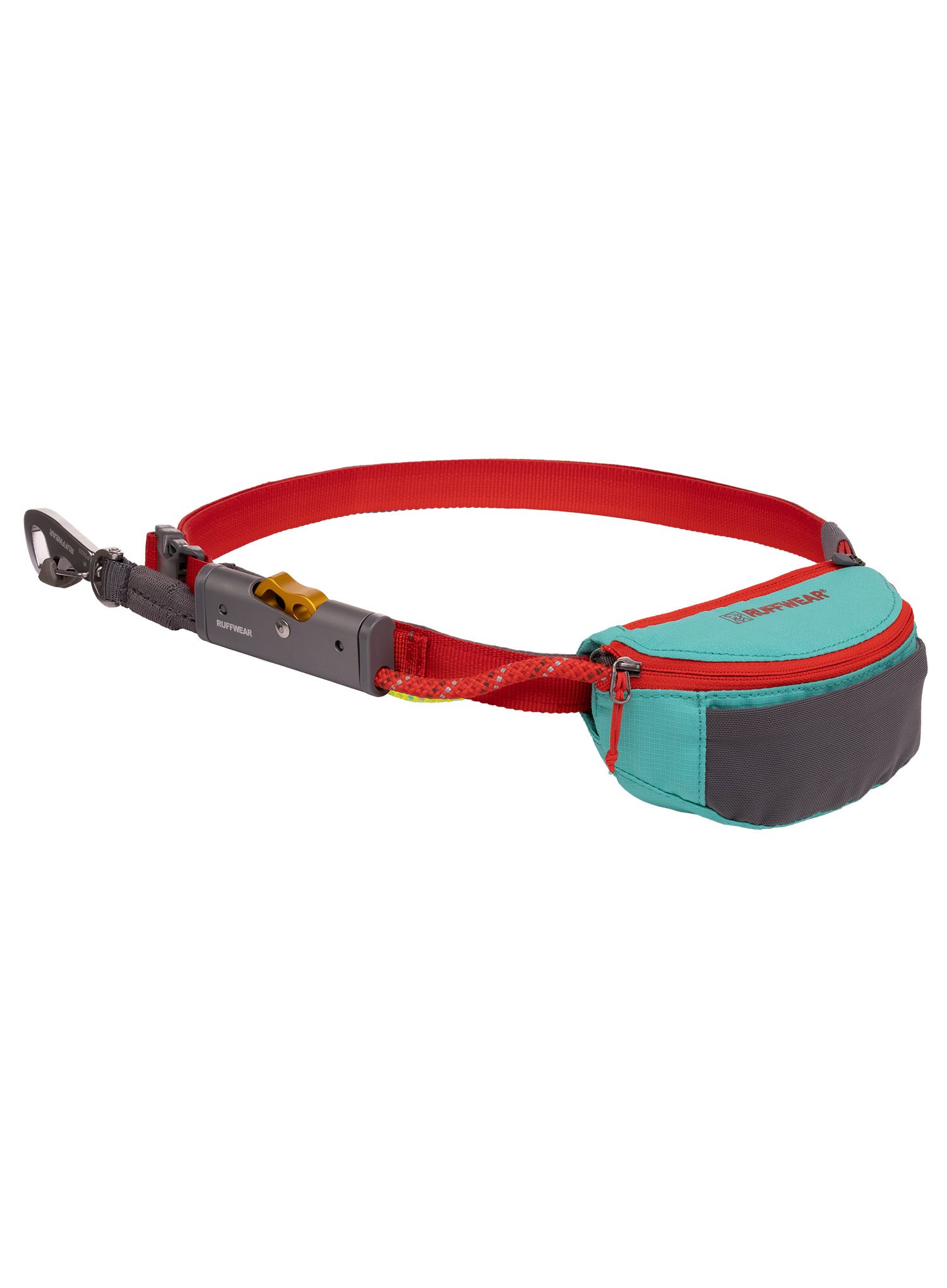 Vodítko pro psa Ruffwear Hitch Hiker Leash - aurora teal
