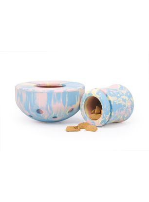Hračka pro psa Ruffwear Porcini Dog Toy - blue prism