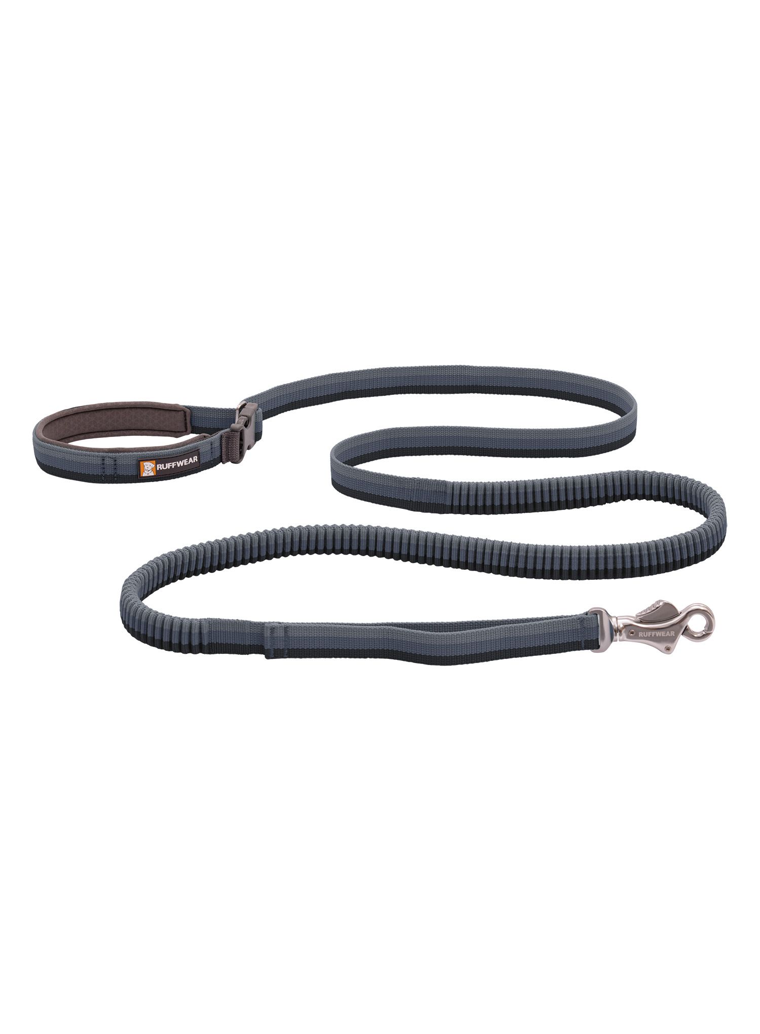Vodítko pro psa Ruffwear Roamer Bungee Dog Leash - granite gray