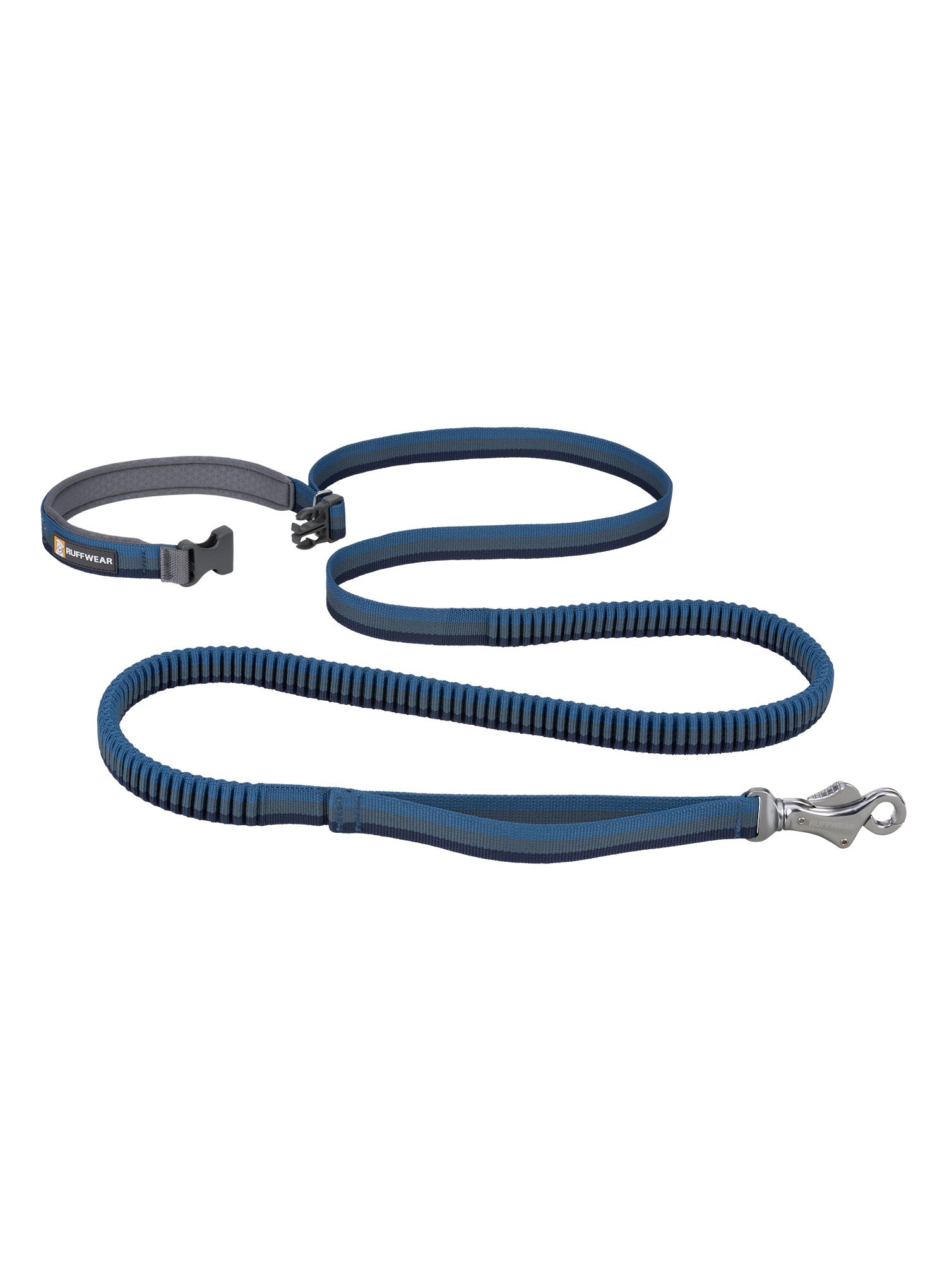 Vodítko pro psa Ruffwear Roamer Bungee Leash - orion blue
