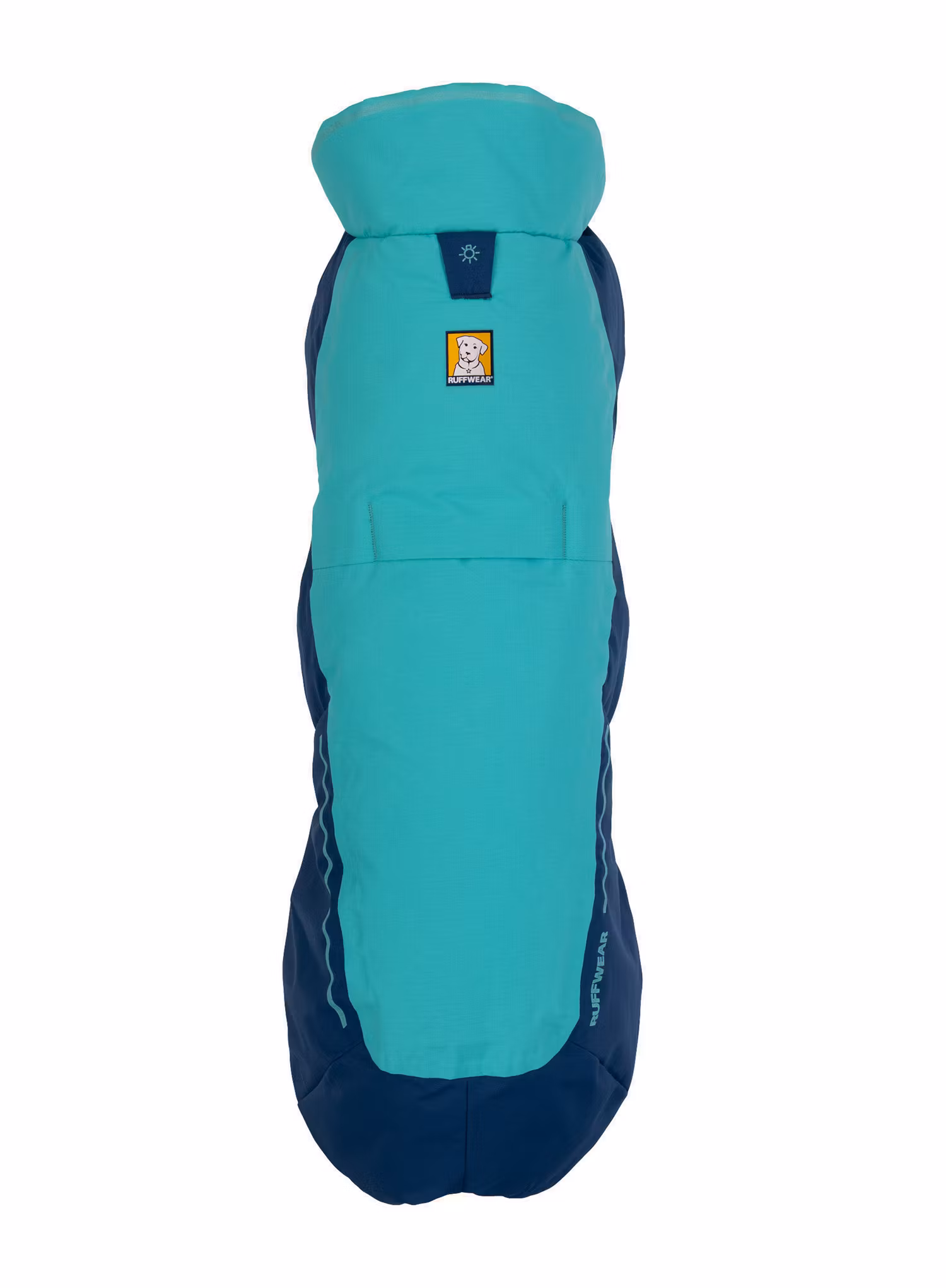 Zateplená bunda pro psa Ruffwear Vert Dog Jacket - aurora teal