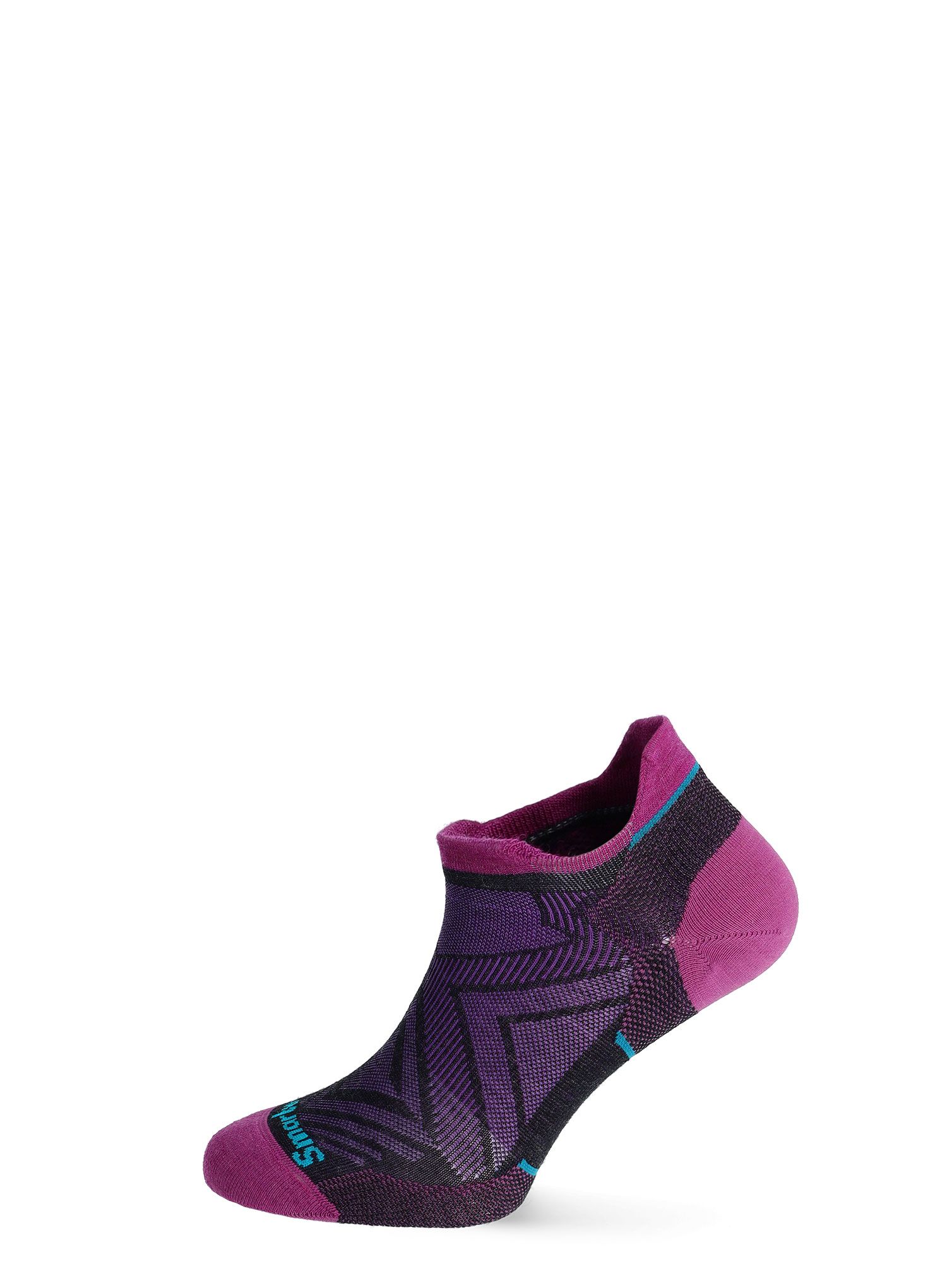 Dámské ponožky Smartwool Run Zero Cushion Low Ankle Socks - charcoal