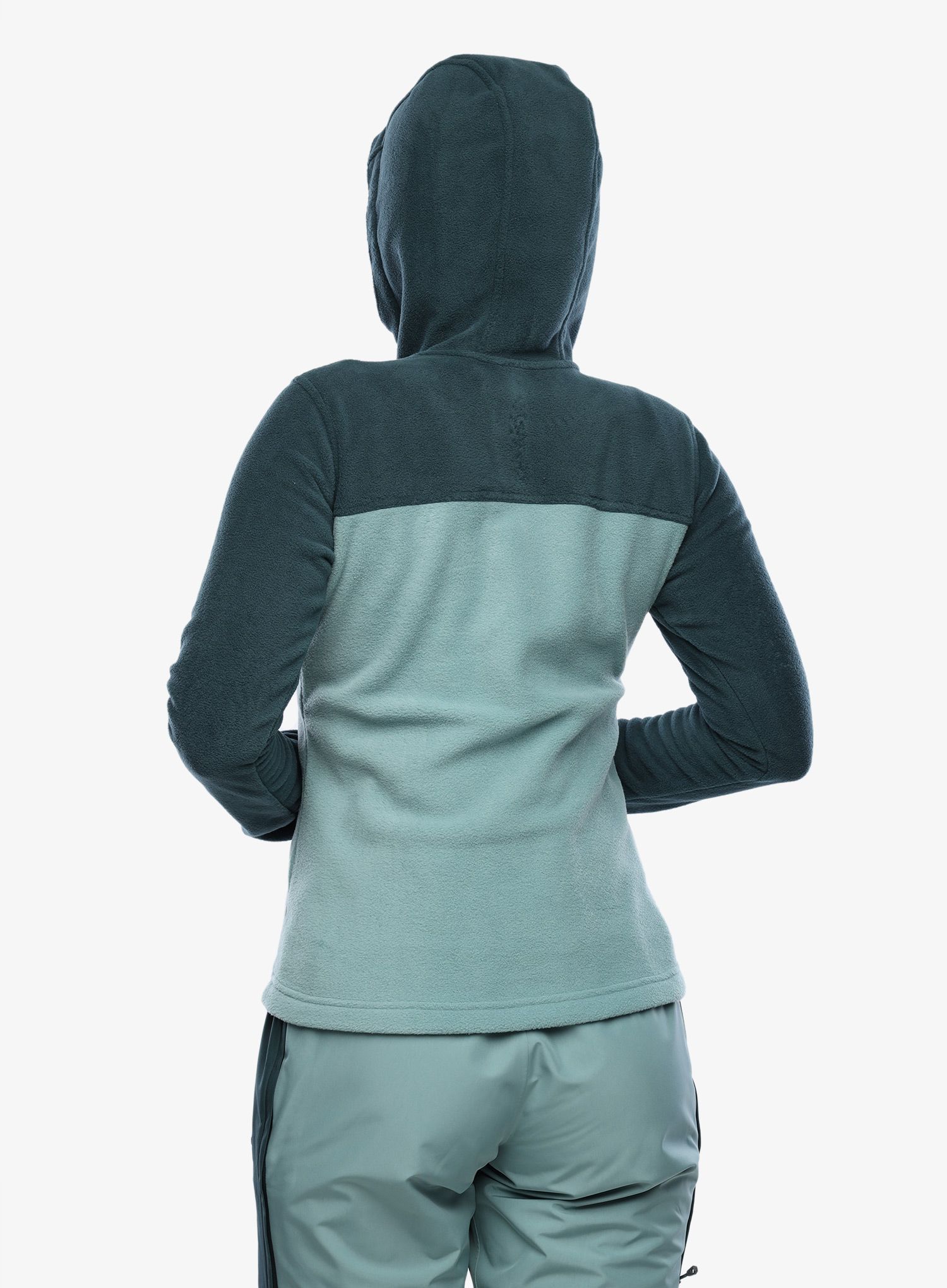 Fleece mikina dámská SCOTT Defined Original Fleece Pullover - aruba green/northern mint
