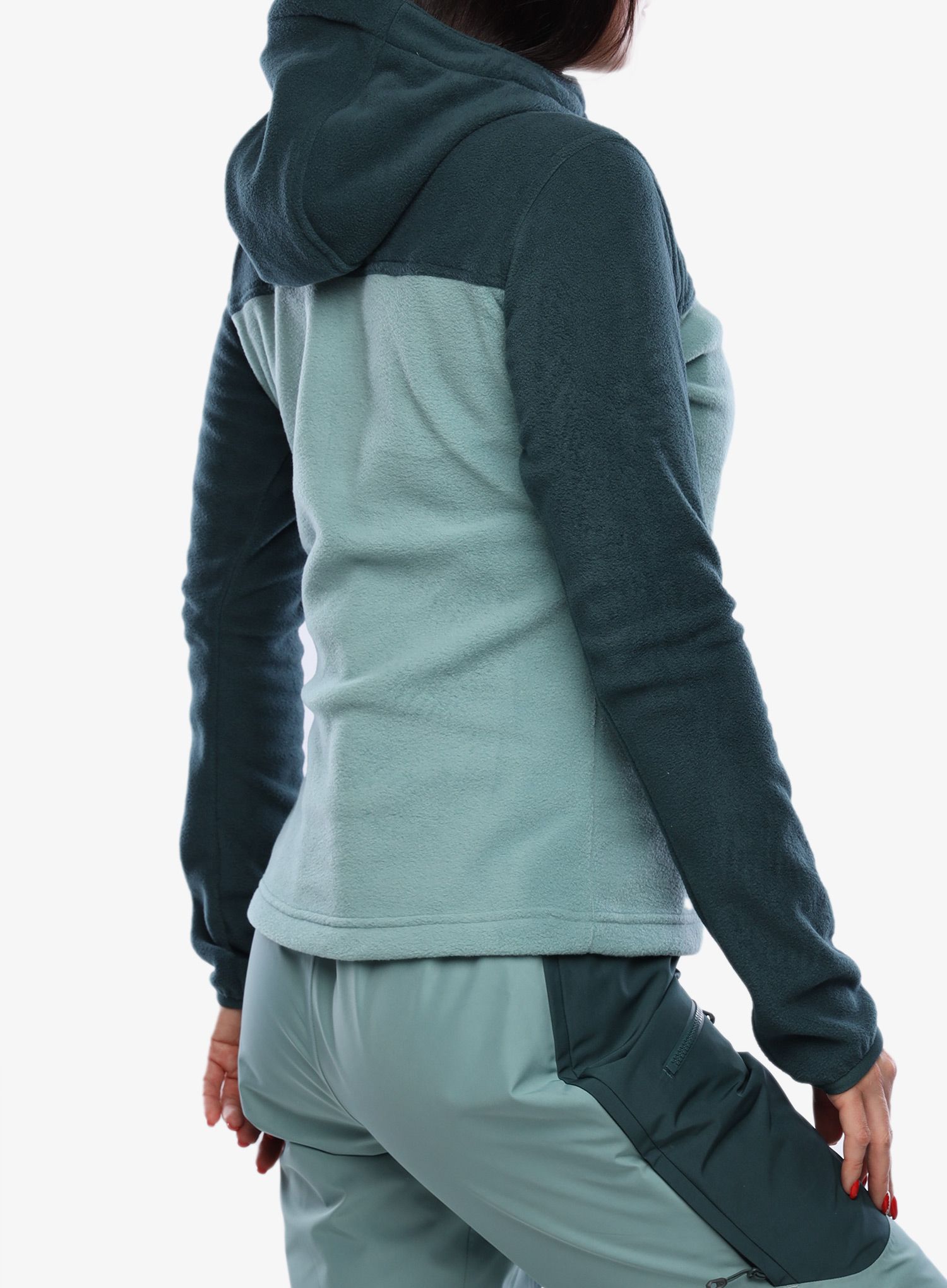 Fleece mikina dámská SCOTT Defined Original Fleece Pullover - aruba green/northern mint