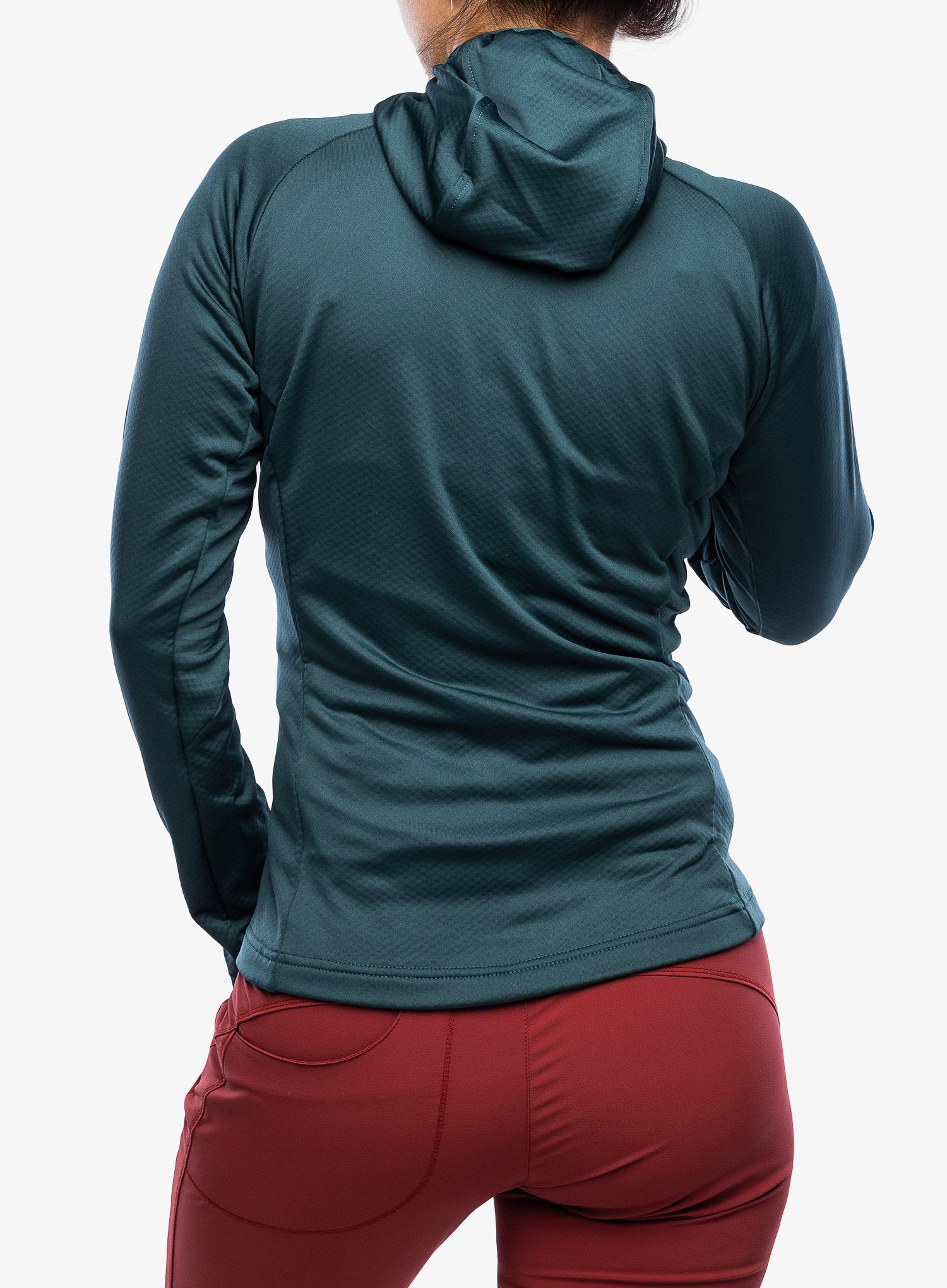 Fleece mikina dámská SCOTT Defined Tech Hoody - green