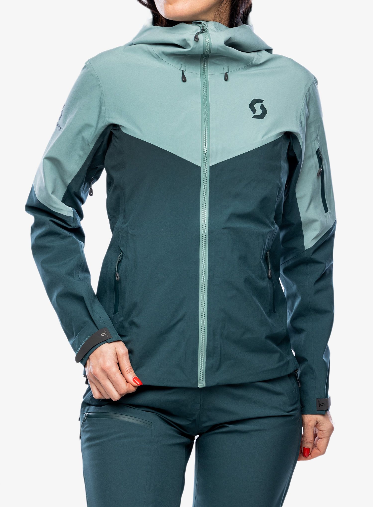 Dámská bunda SCOTT Explorair 3L Jacket - northern mint green/aruba grn