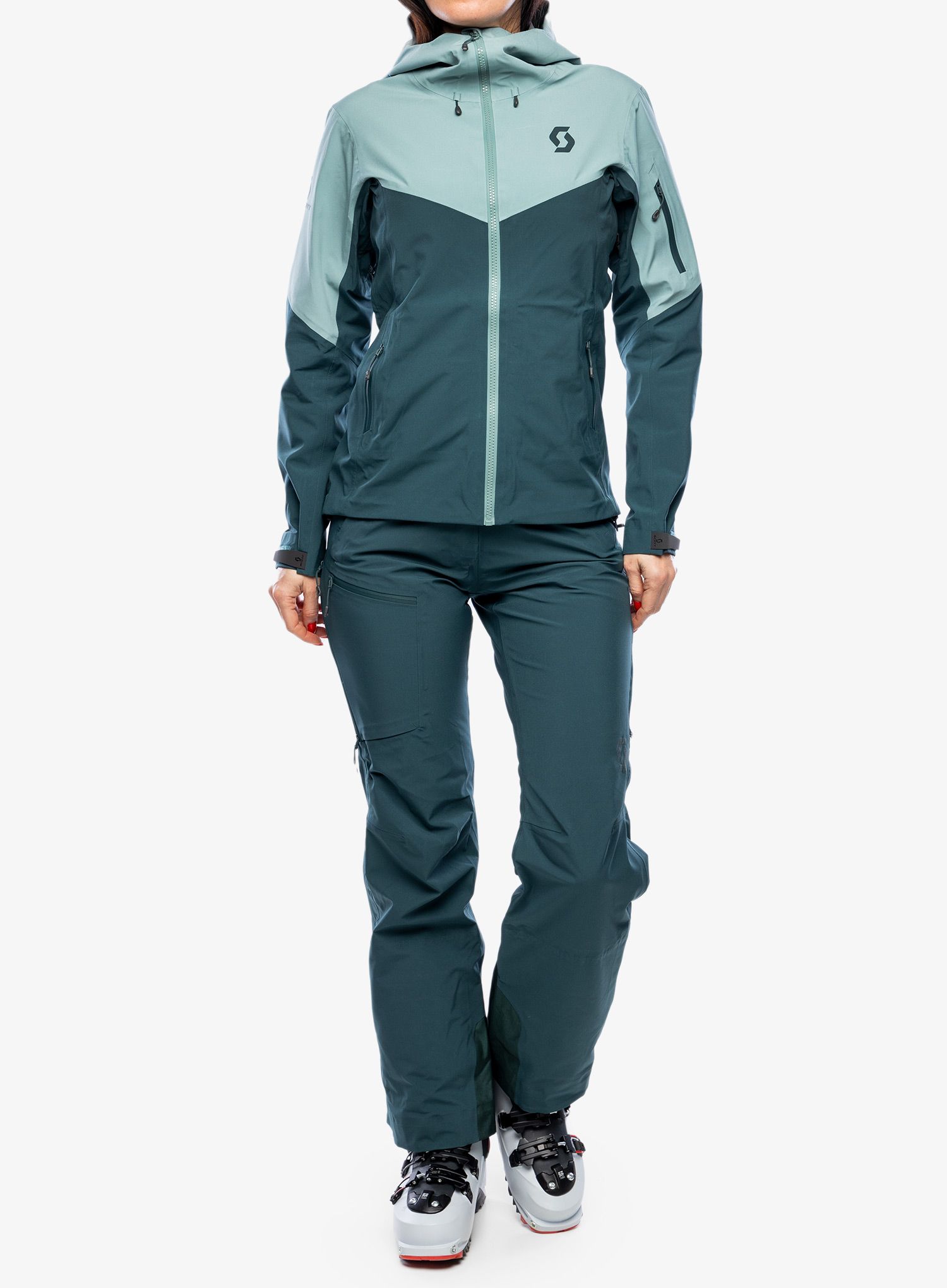 Dámská bunda SCOTT Explorair 3L Jacket - northern mint green/aruba grn