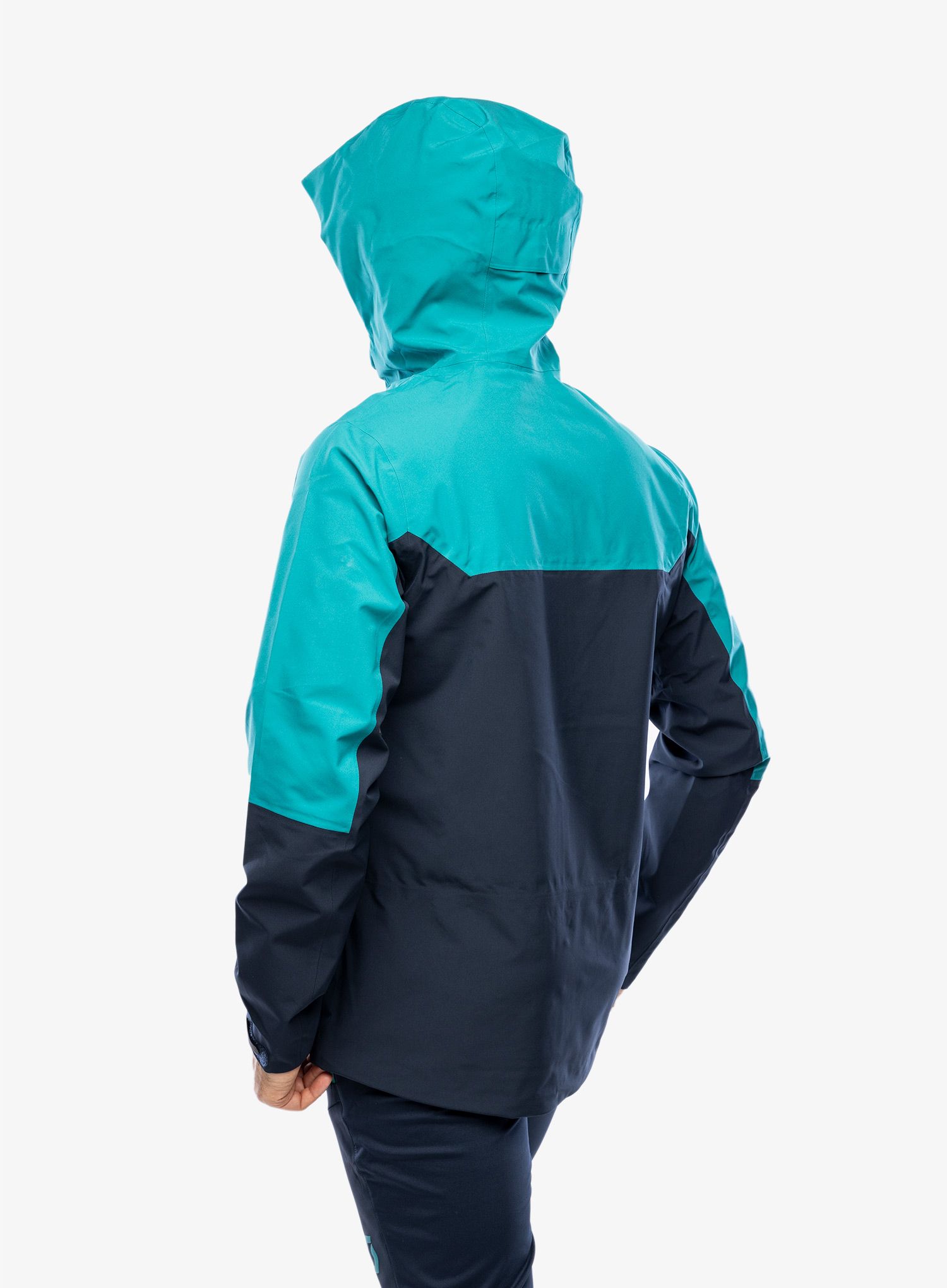Bunda s membránou SCOTT Explorair 3L Jacket - winter green/dark blue