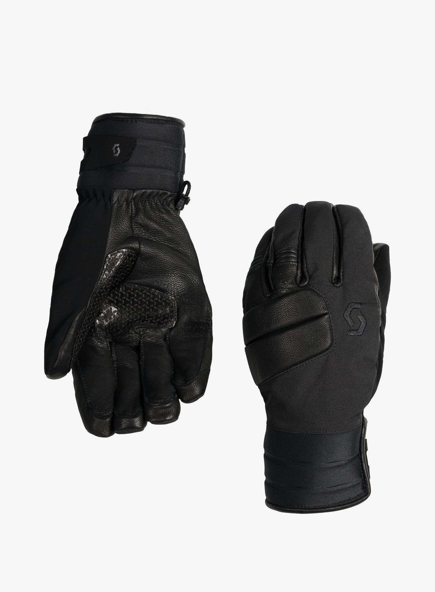 Lyžařské rukavice SCOTT Glove Ultimate Plus - black