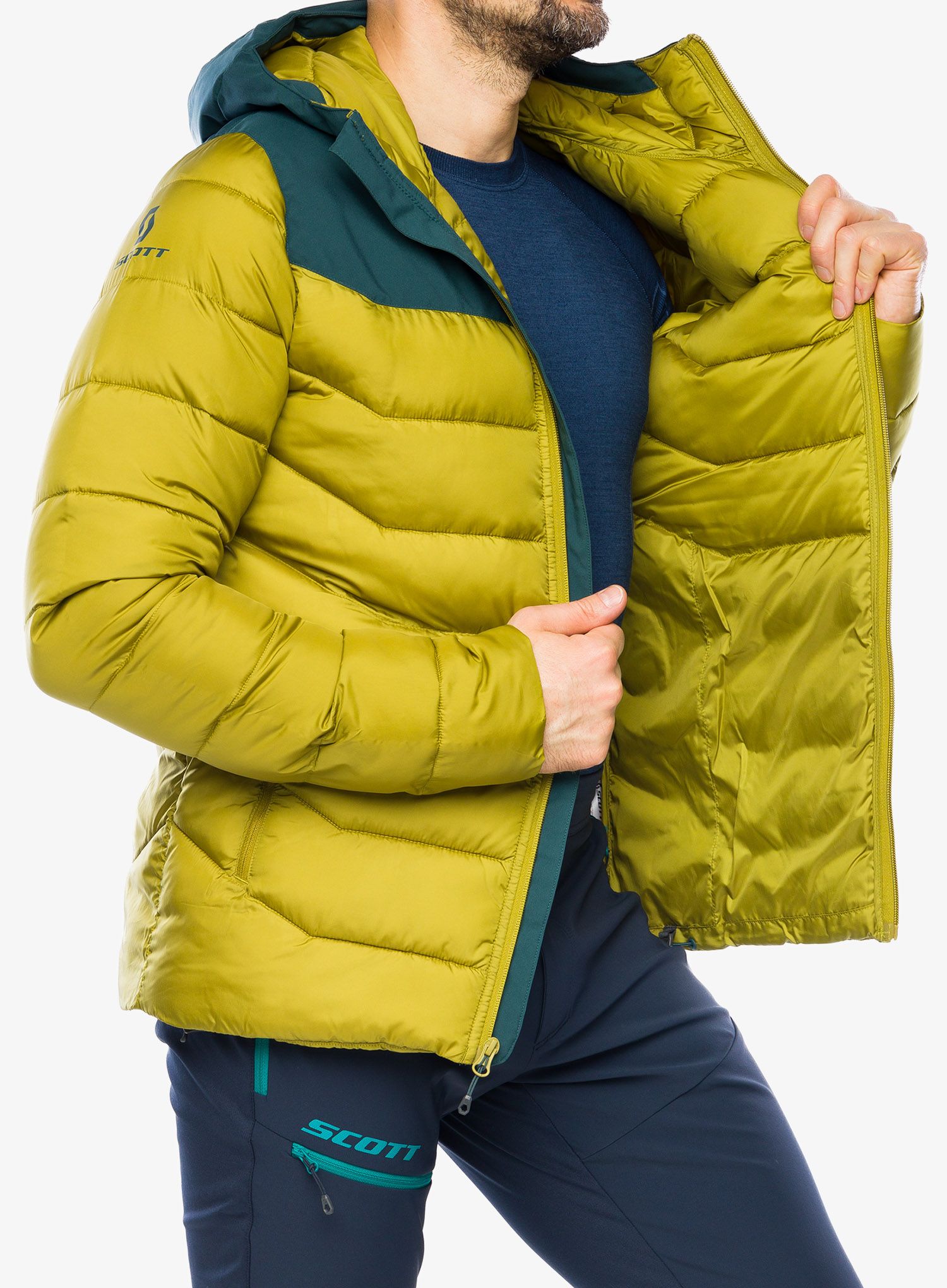 Zateplená bunda SCOTT Insuloft Warm Jacket - aruba green/savanna green