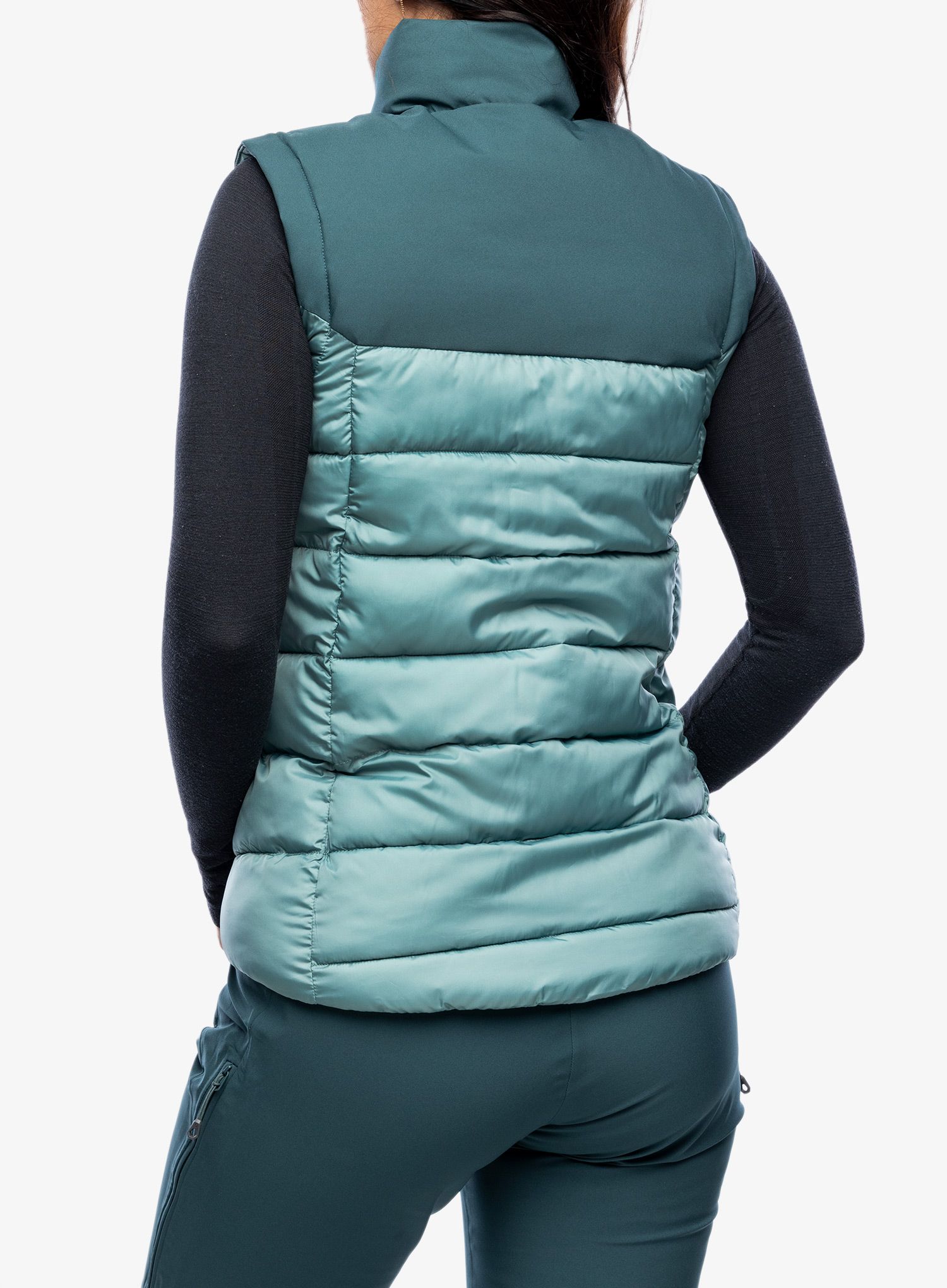 Vesta dámská SCOTT Insuloft Warm Vest - aruba green/northern mint grn