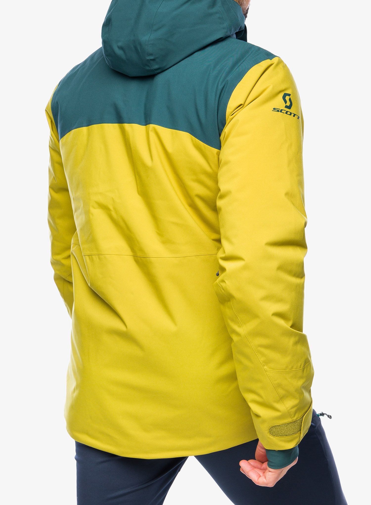 Lyžařská bunda SCOTT Jacket Ultimate Dryo 10 - aruba green/savanna green