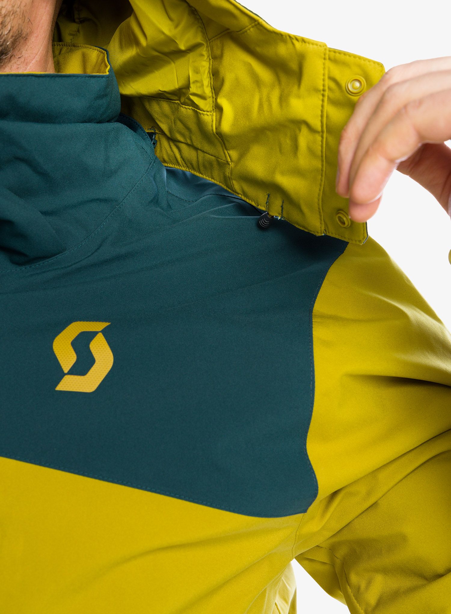 Lyžařská bunda SCOTT Jacket Ultimate Dryo 10 - aruba green/savanna green