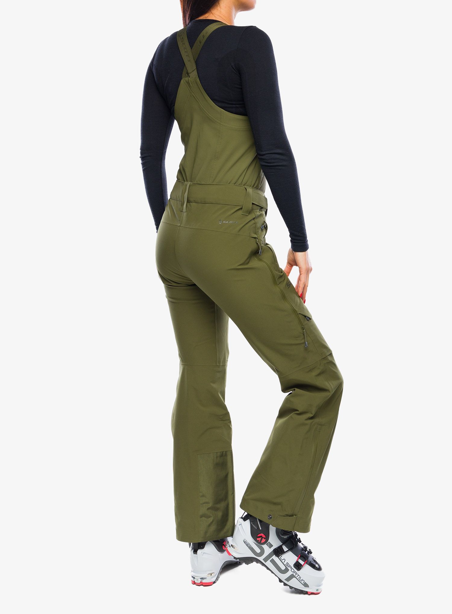 Lyžařské kalhoty dámské SCOTT Pants W's Vertic 3L - fir green