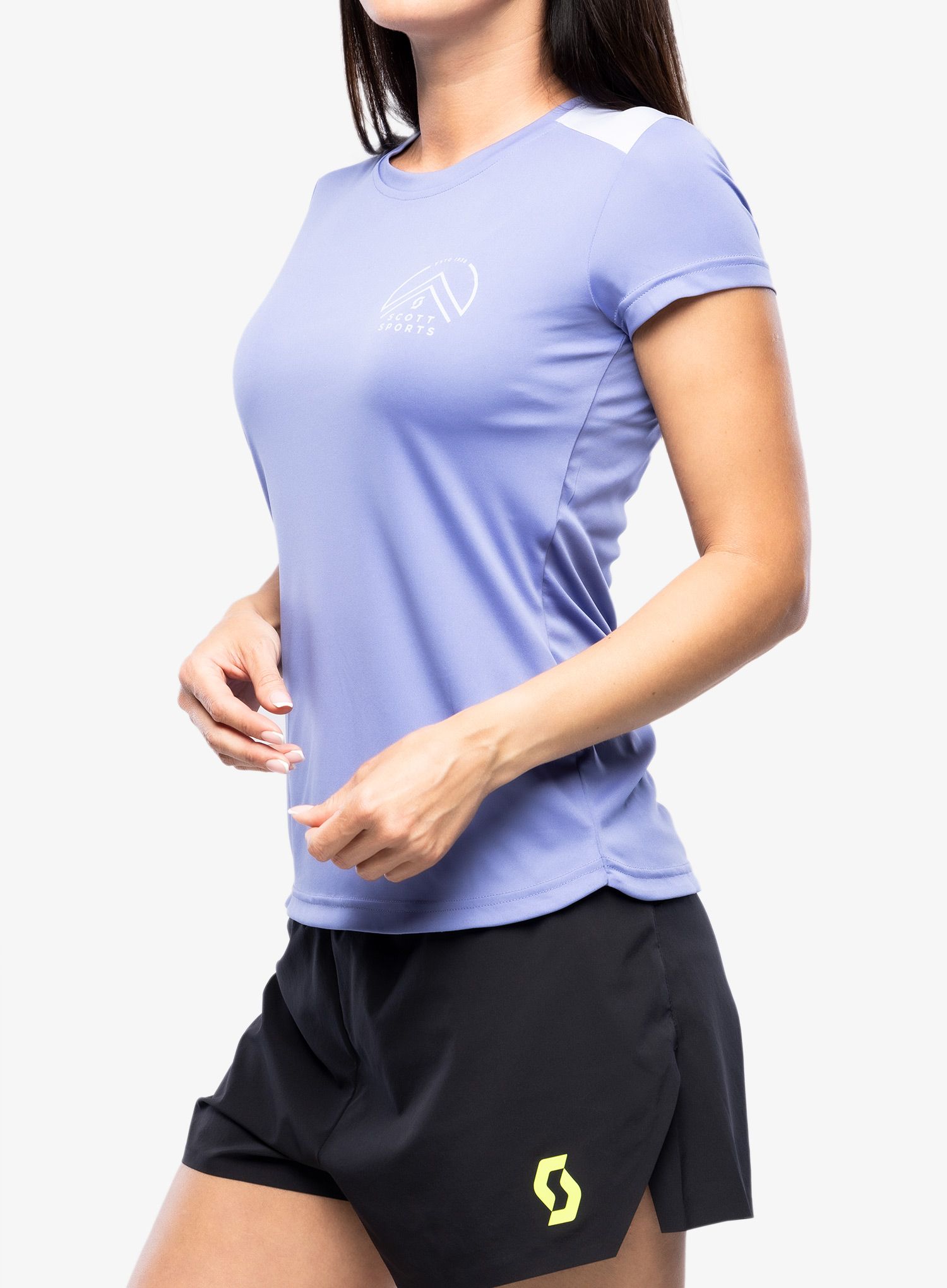 Běžecké tričko dámské SCOTT Endurance Tech S/S - dream blue/blue
