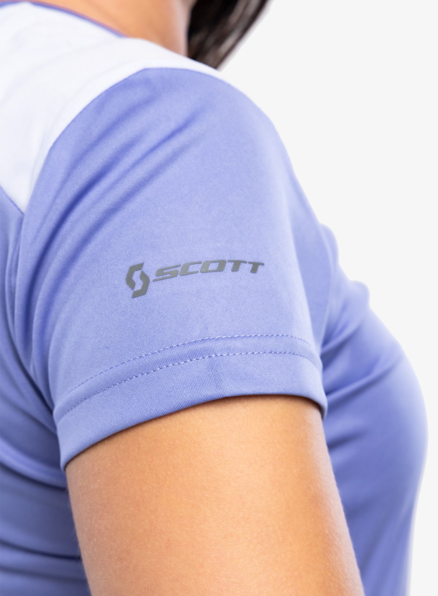Běžecké tričko dámské SCOTT Endurance Tech S/S - dream blue/blue