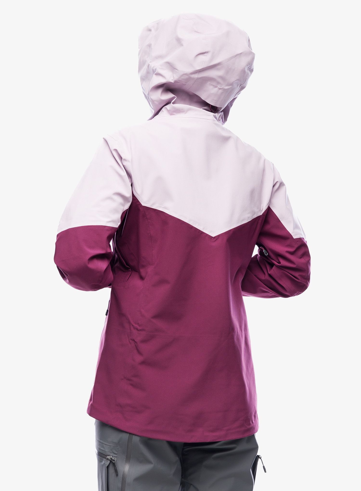 Dámská bunda SCOTT Explorair 3L - cloud pink/wild red