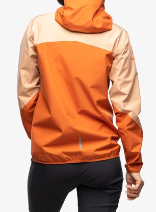 Dámská bunda do deště SCOTT Explorair Light Dryo 2.5L - orange/rose