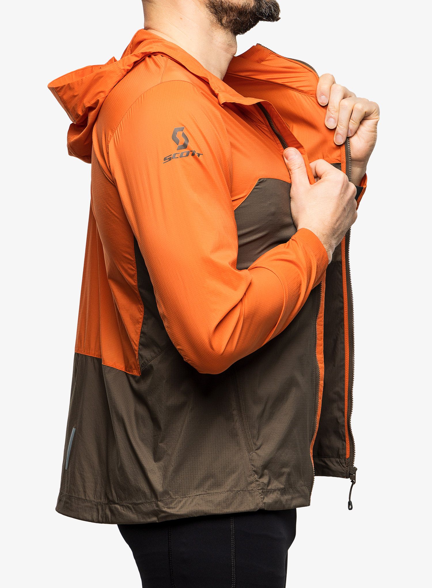 Větrovka SCOTT Explorair Light WB - braze orange/shadow brown