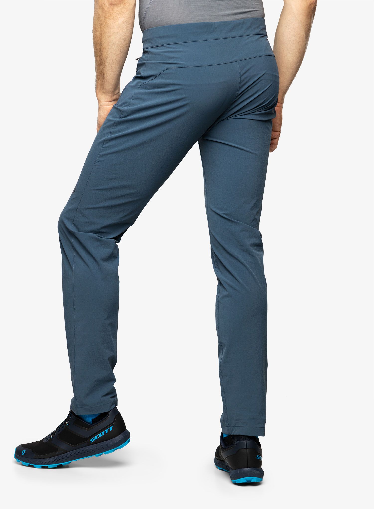 Turistické kalhoty SCOTT Explorair Light - metal blue/dark blue