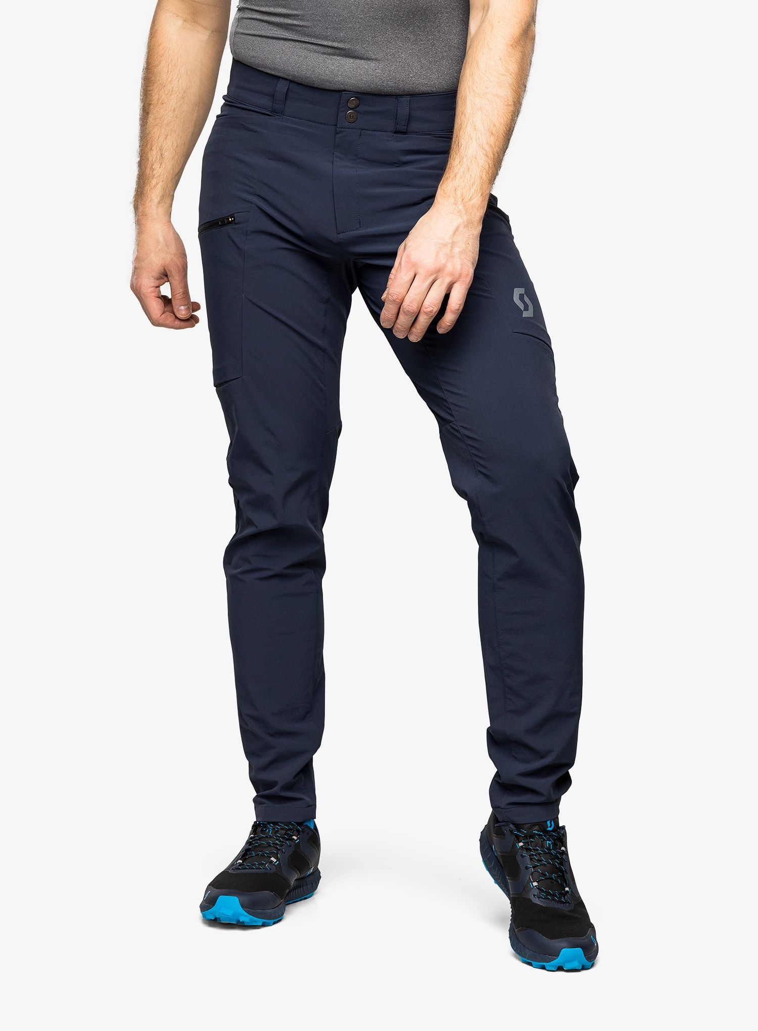 Turistické kalhoty SCOTT Explorair Tech - dark blue/black