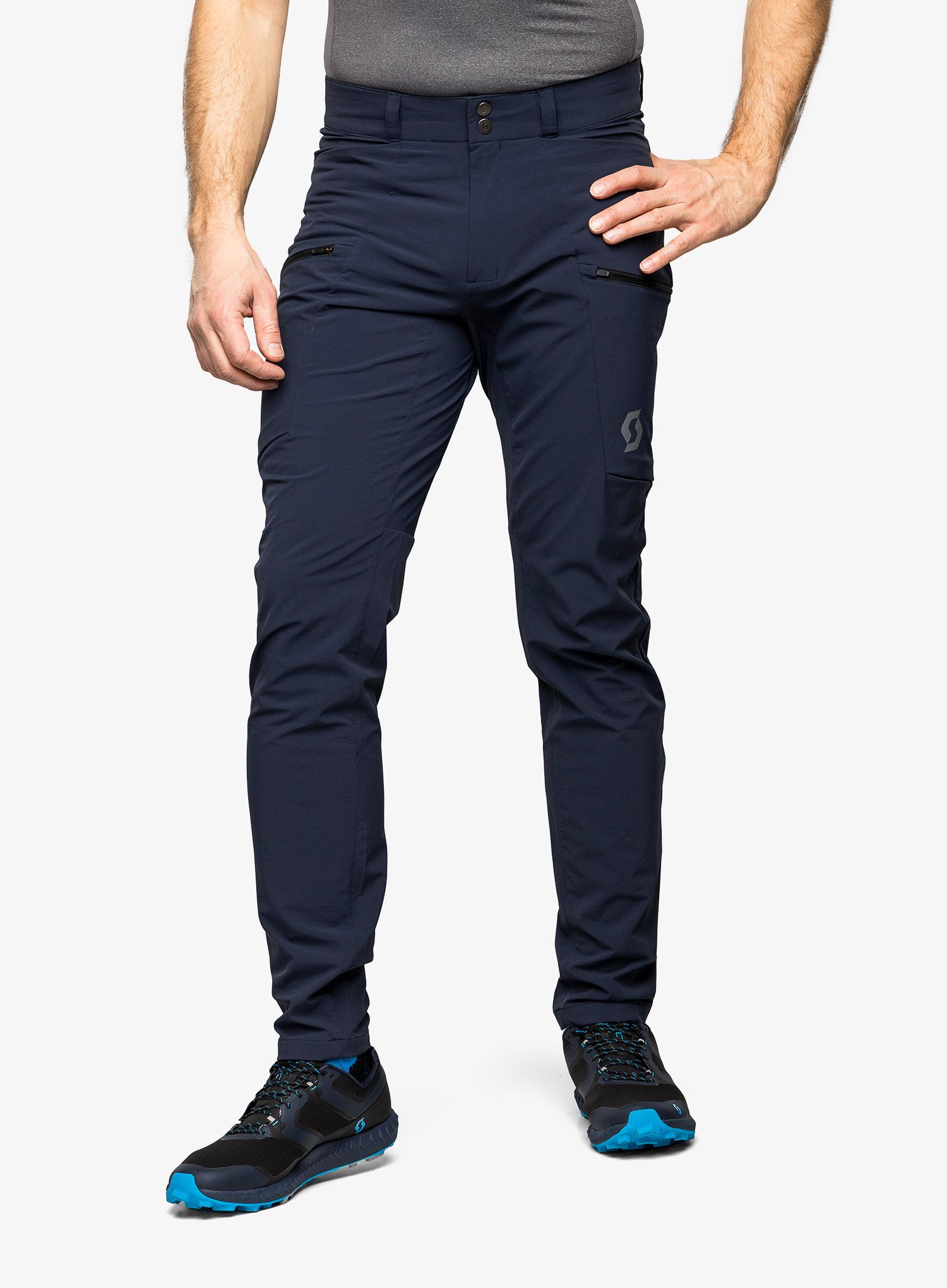 Turistické kalhoty SCOTT Explorair Tech - dark blue/black