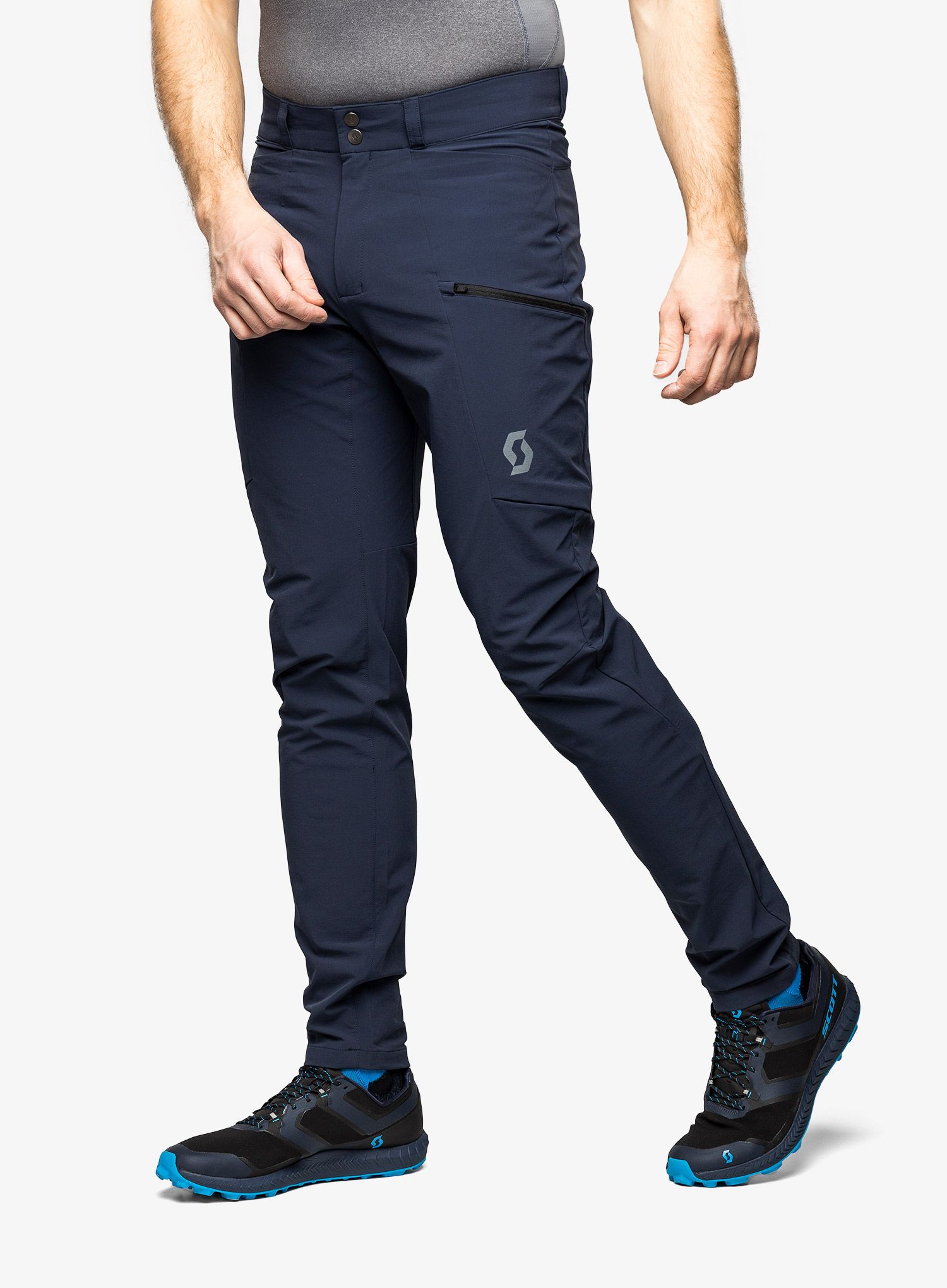 Turistické kalhoty SCOTT Explorair Tech - dark blue/black