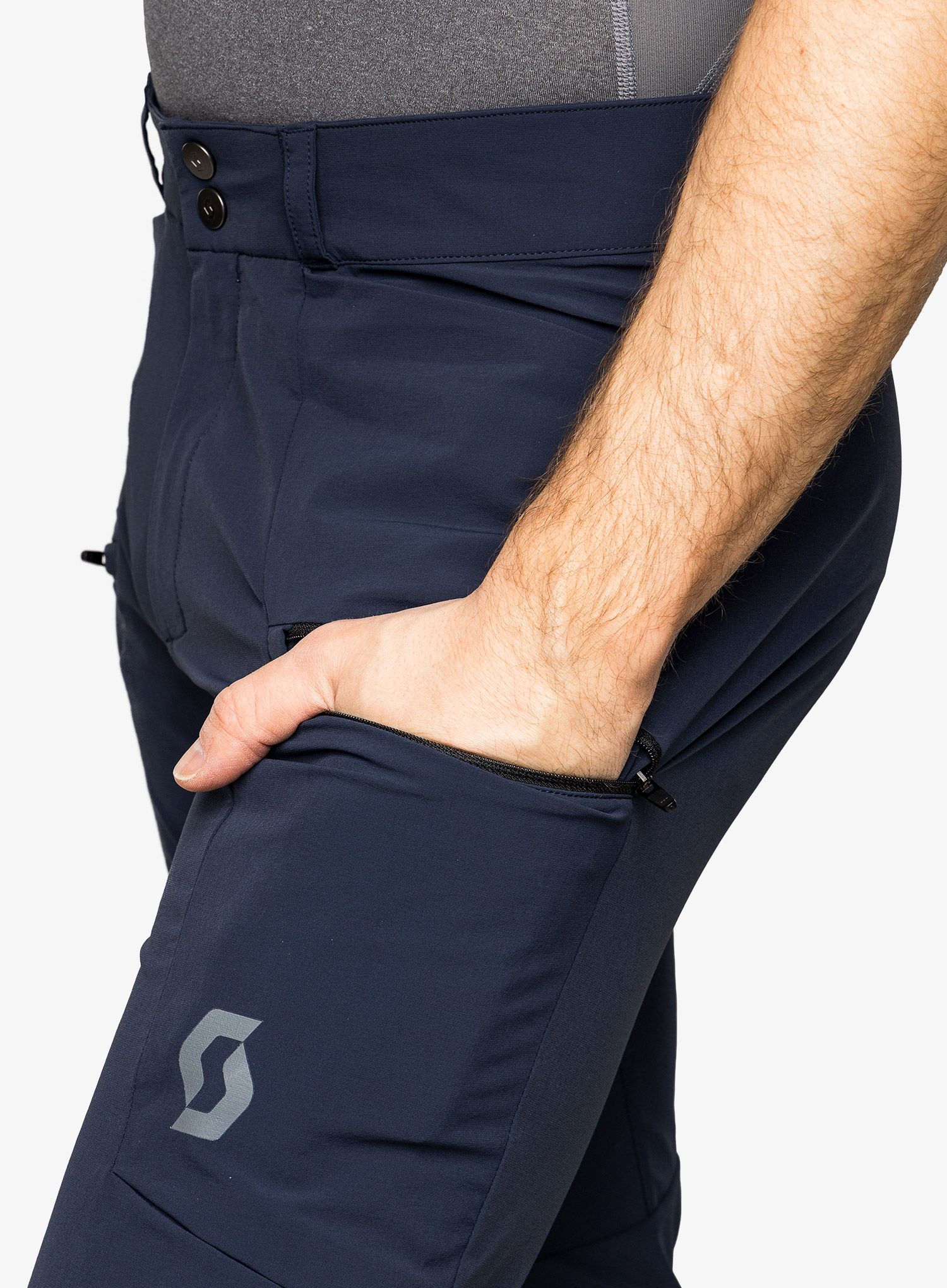 Turistické kalhoty SCOTT Explorair Tech - dark blue/black