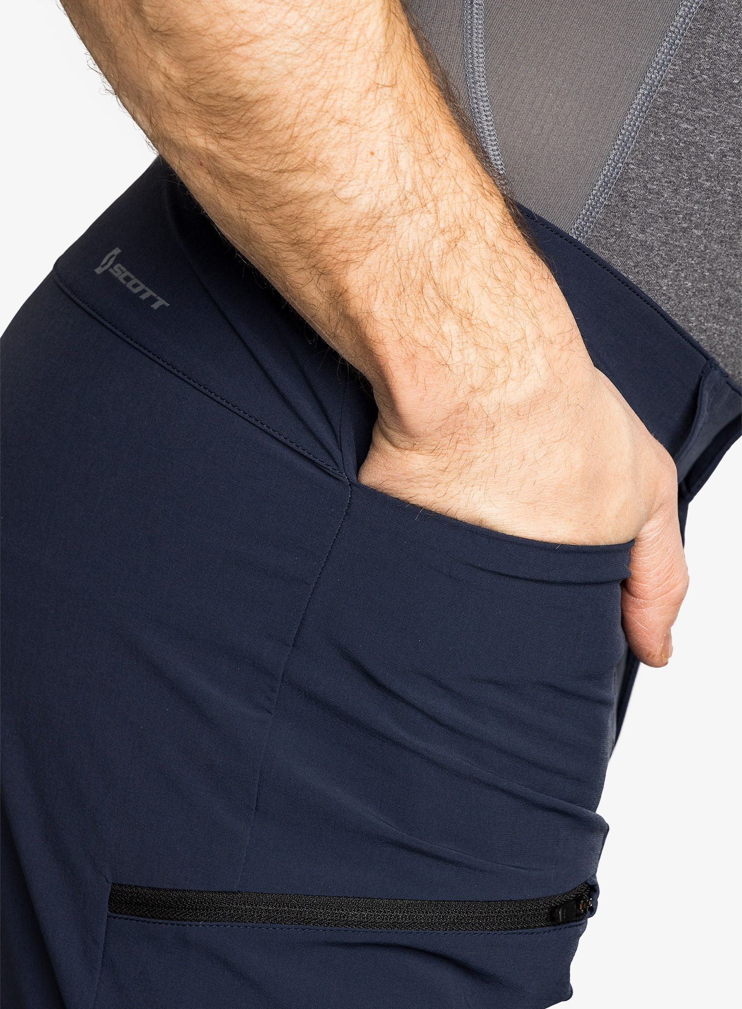 Turistické kalhoty SCOTT Explorair Tech - dark blue/black