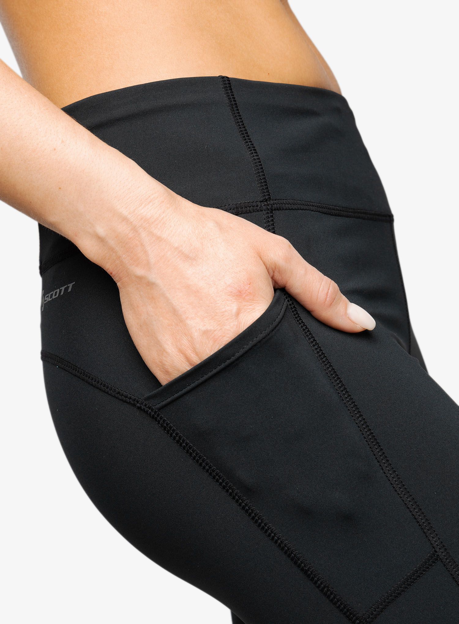 Dámské legíny SCOTT Full Tights Endurance - black